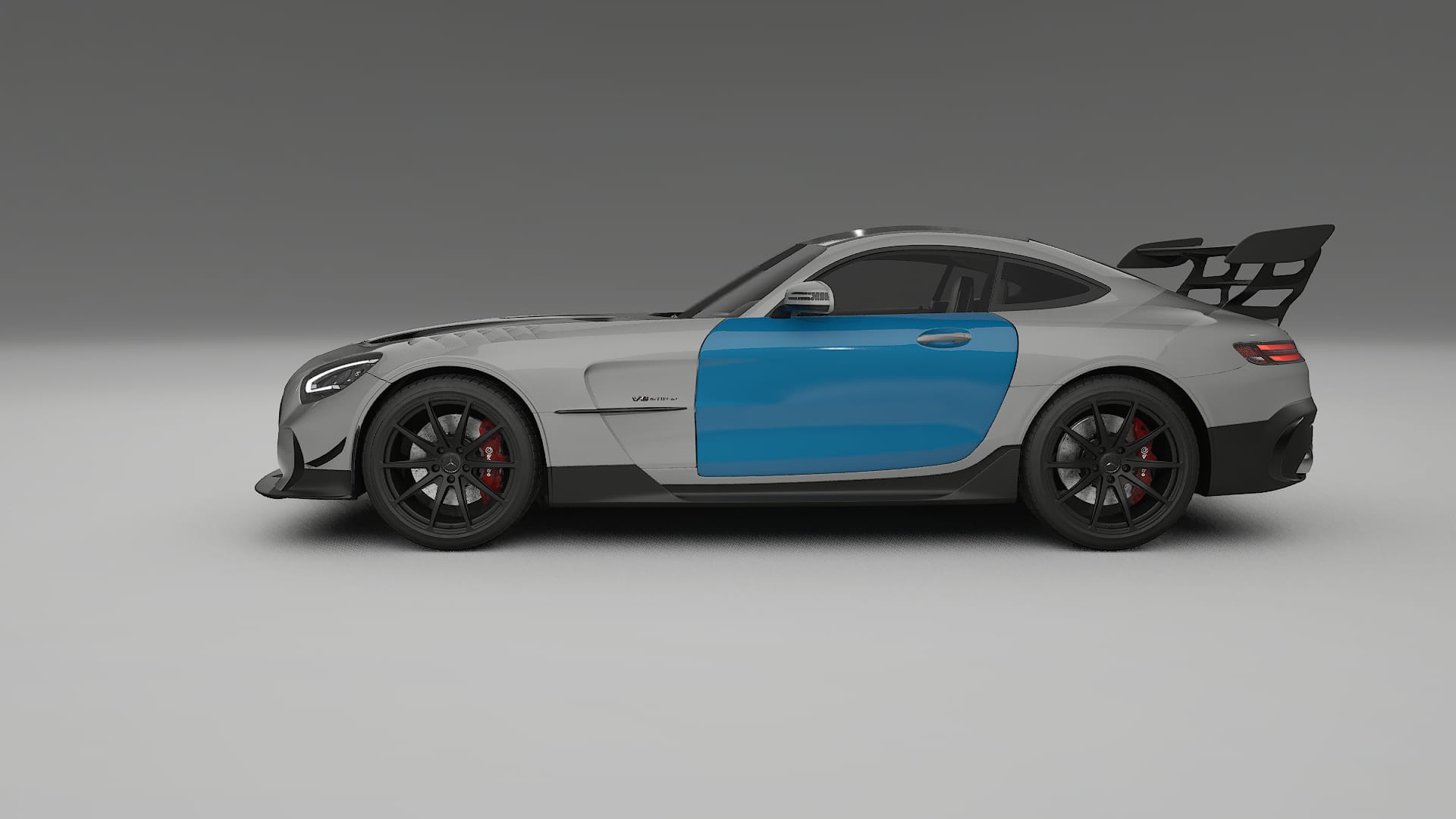 Mercedes AMG GT Black Series C192 coupe PPF Fólie | CrystalGuard Transparentní TPU PPF Kompletní Pre-cut Kit