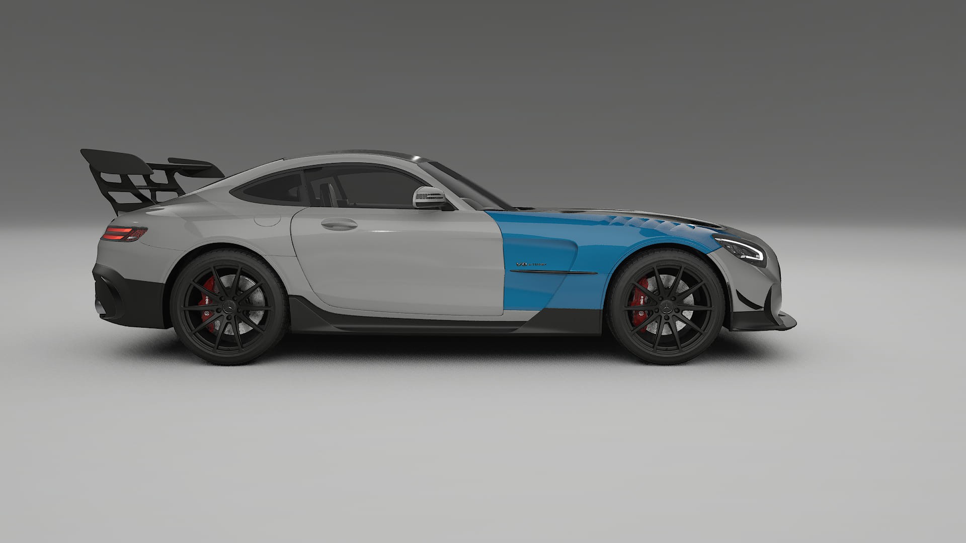 Mercedes AMG GT Black Series C192 coupe PPF Fólie | CrystalGuard Transparentní TPU PPF Kompletní Pre-cut Kit