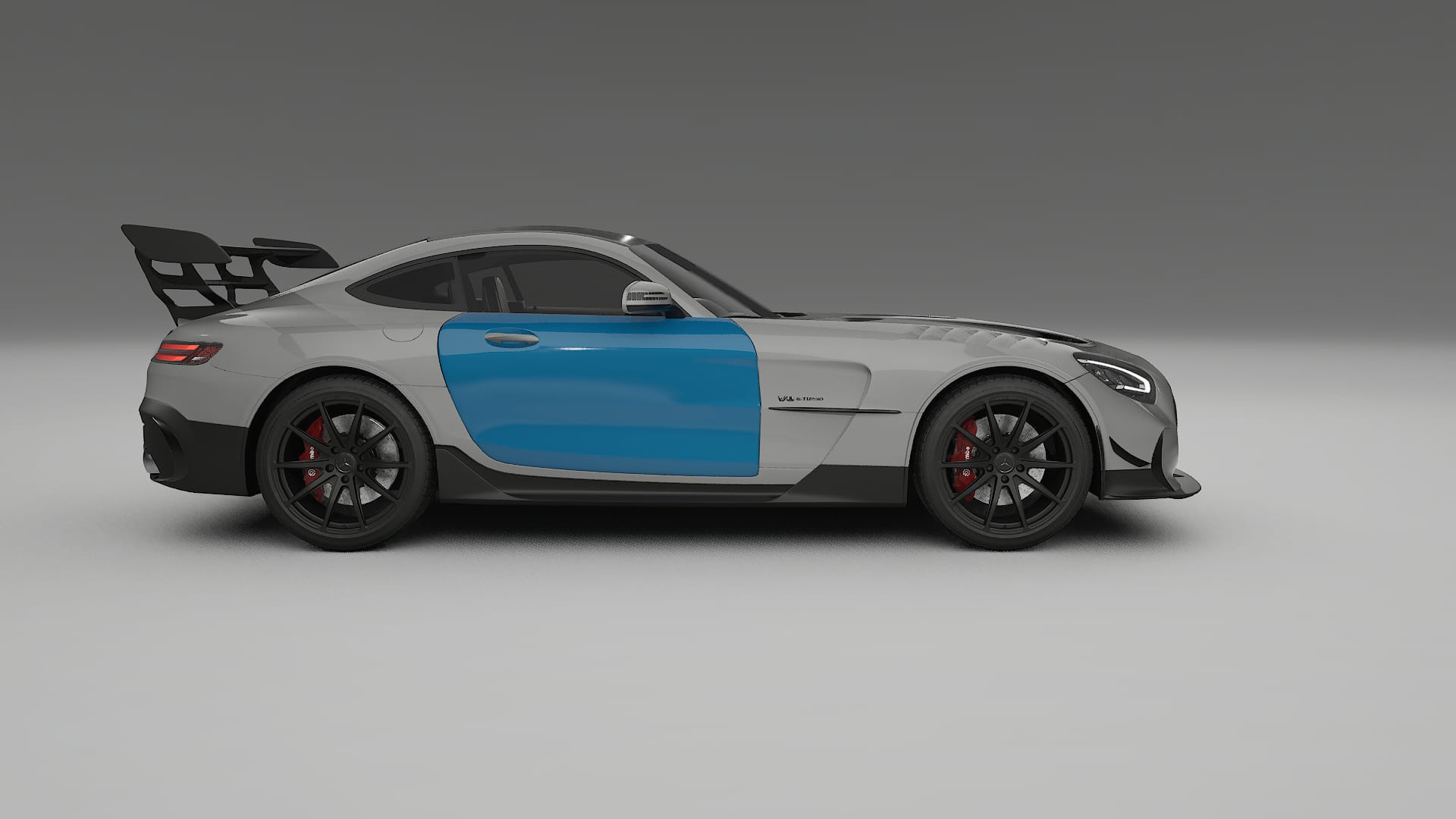 Mercedes AMG GT Black Series C192 coupe PPF Fólie | CrystalGuard Transparentní TPU PPF Kompletní Pre-cut Kit