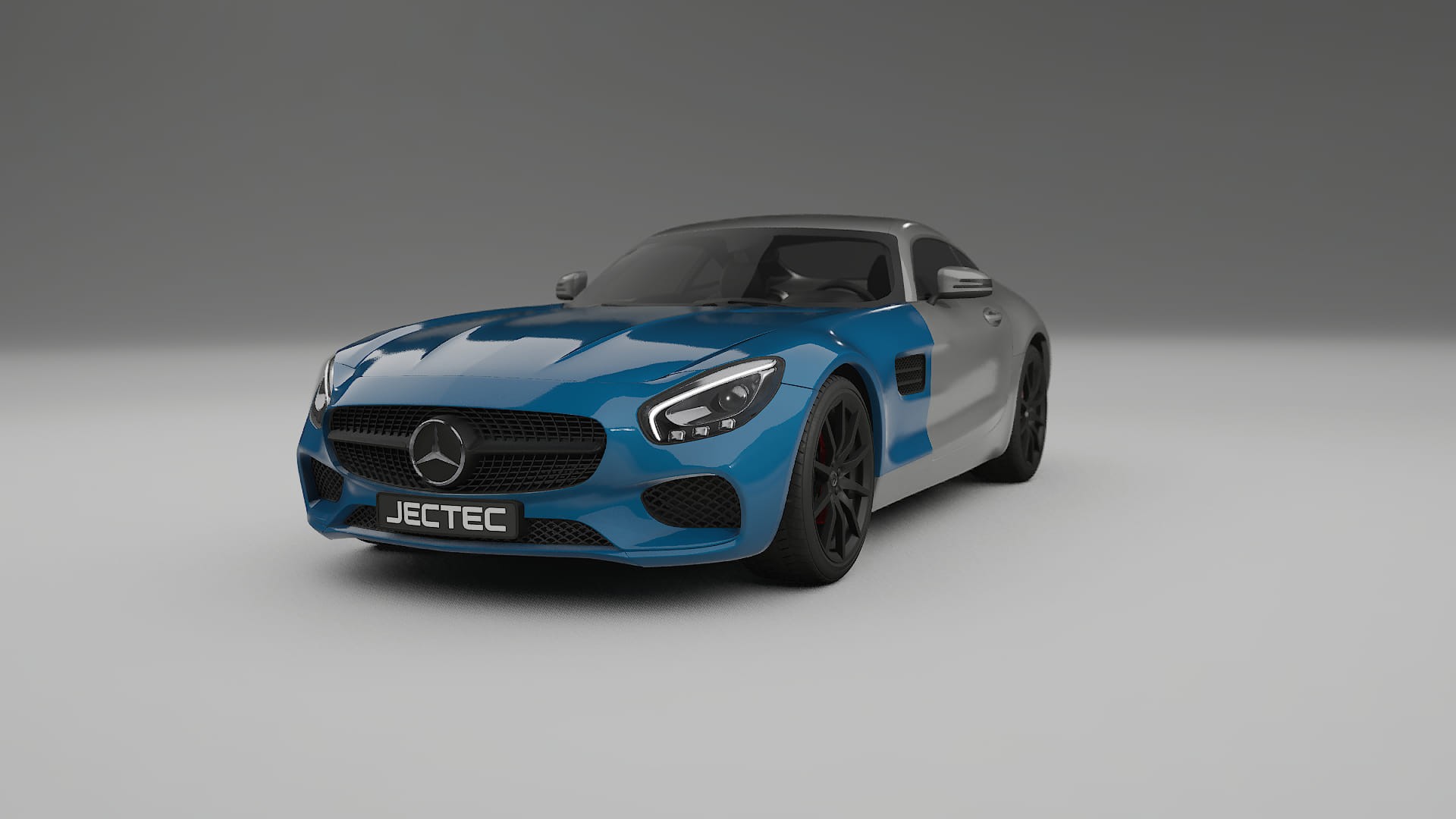 Mercedes AMG GT C190 coupe PPF Fólie | CrystalGuard Transparentní TPU PPF Kompletní Pre-cut Kit