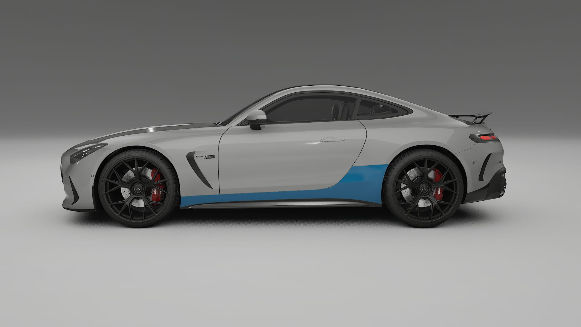 Mercedes AMG GT coupe C192 PPF Fólie | CrystalGuard Transparentní TPU PPF Kompletní Pre-cut Kit