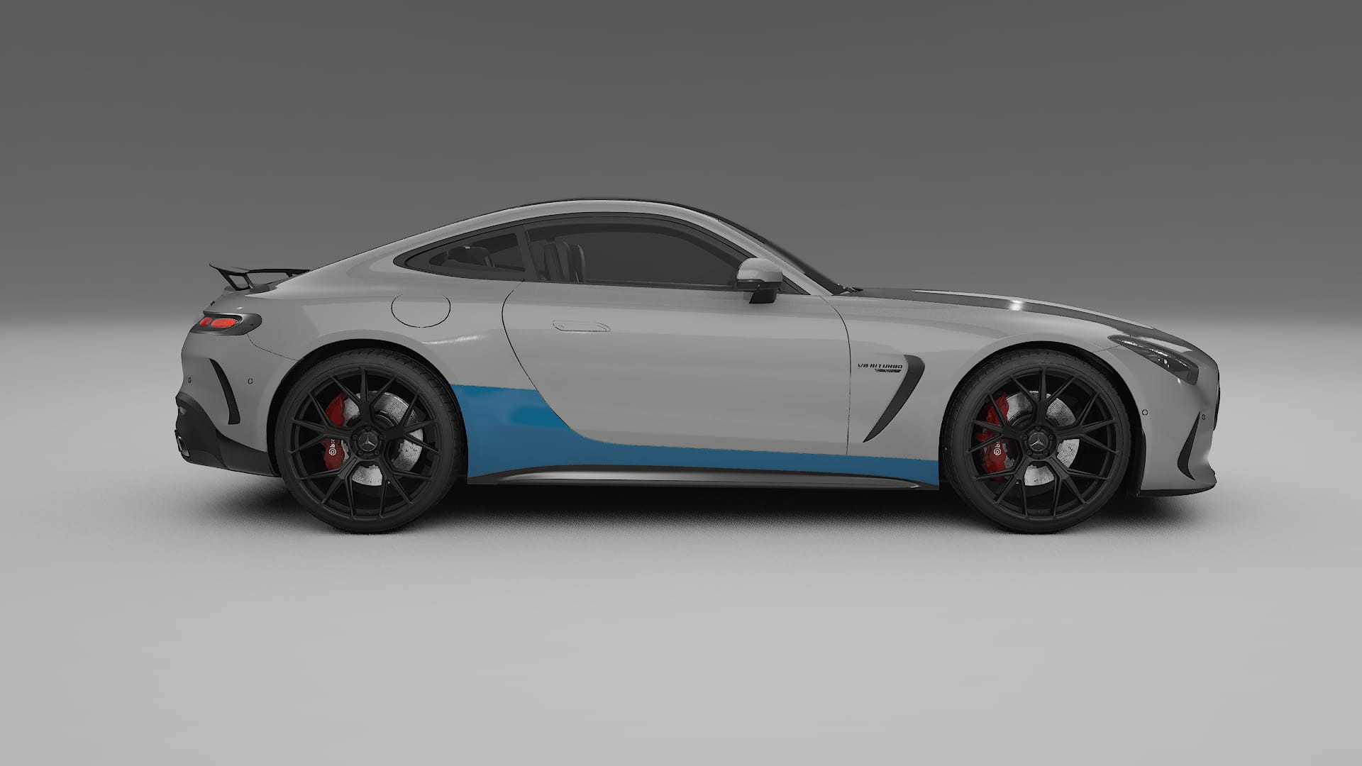 Mercedes AMG GT coupe C192 PPF Fólie | CrystalGuard Transparentní TPU PPF Kompletní Pre-cut Kit