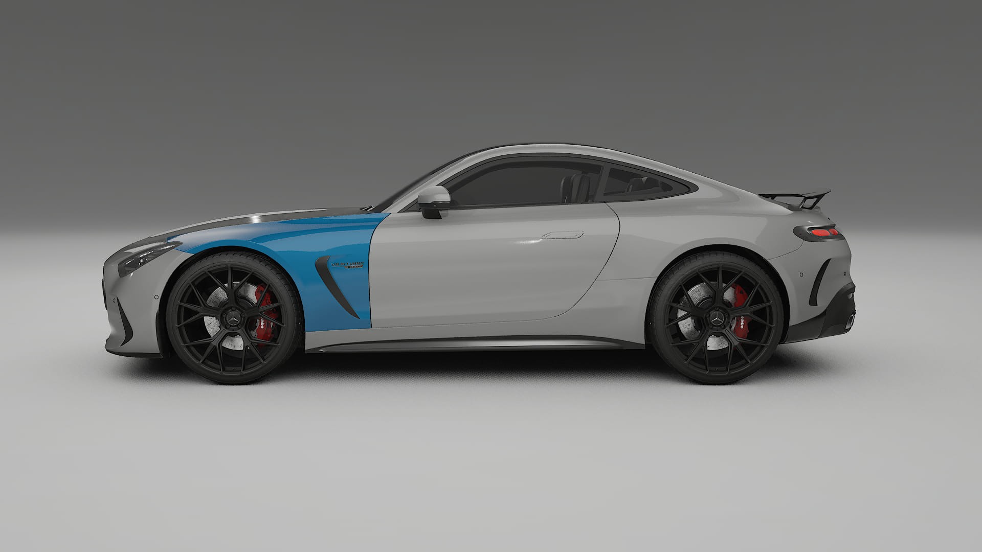 Mercedes AMG GT coupe C192 PPF Fólie | CrystalGuard Transparentní TPU PPF Kompletní Pre-cut Kit
