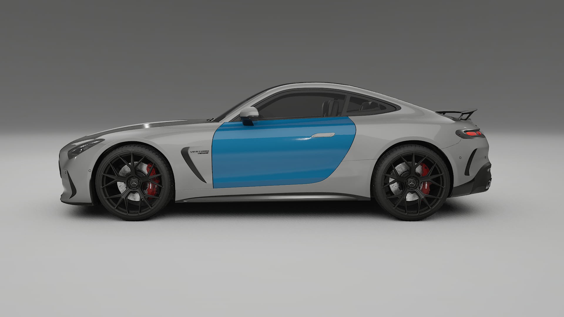 Mercedes AMG GT coupe C192 PPF Fólie | CrystalGuard Transparentní TPU PPF Kompletní Pre-cut Kit