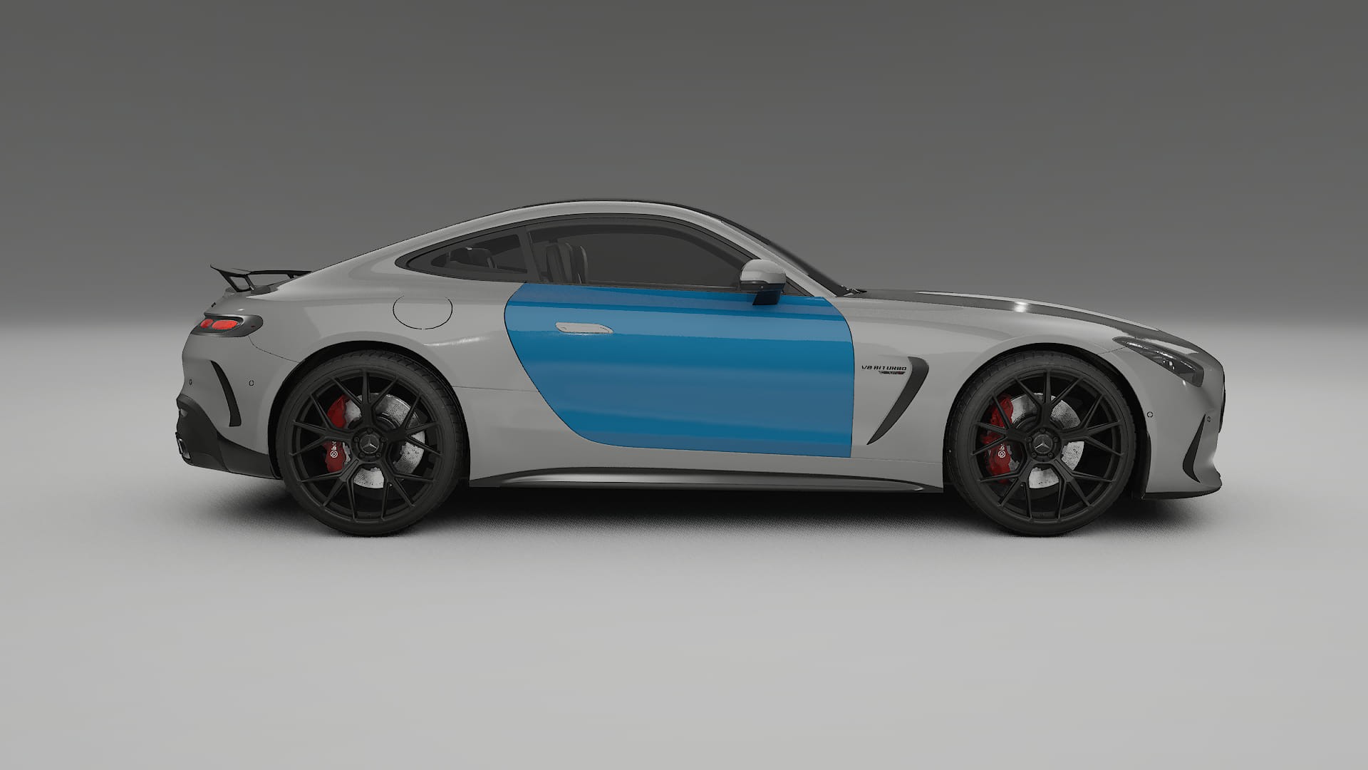 Mercedes AMG GT coupe C192 PPF Fólie | CrystalGuard Transparentní TPU PPF Kompletní Pre-cut Kit