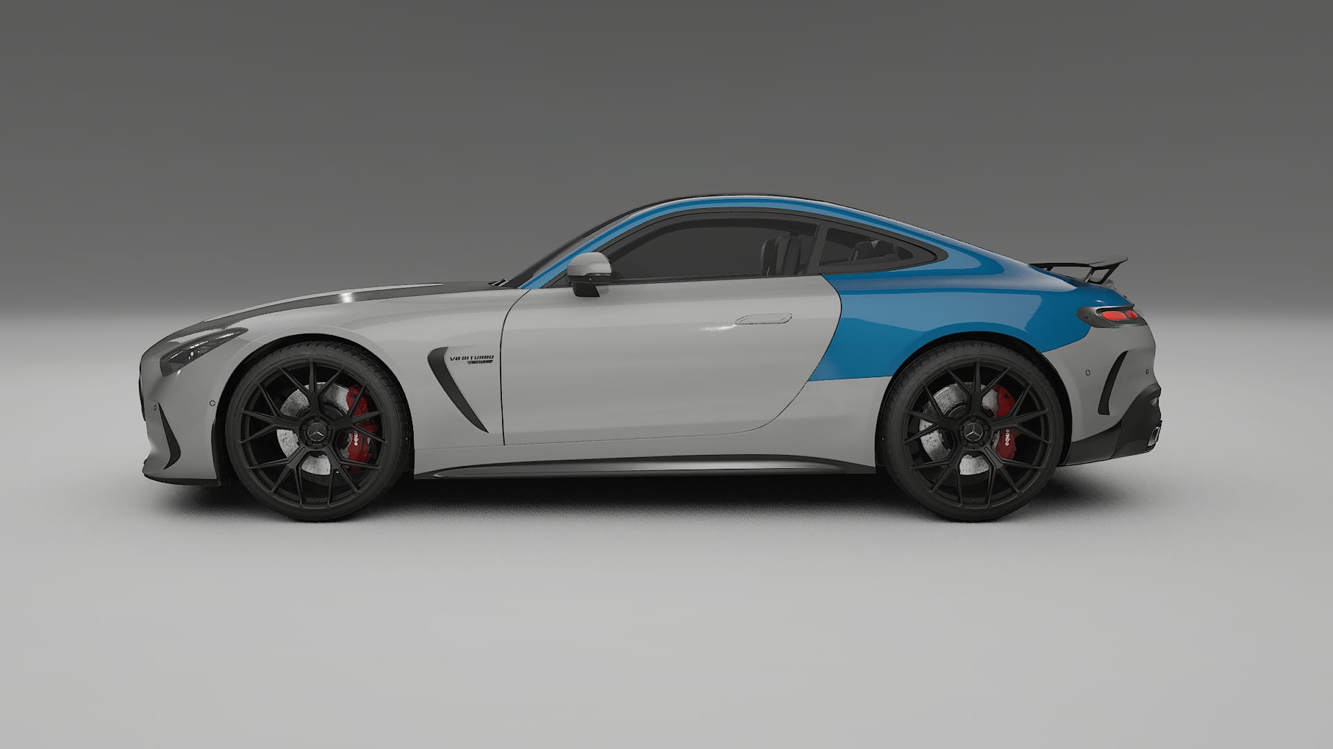 Mercedes AMG GT coupe C192 PPF Fólie | CrystalGuard Transparentní TPU PPF Kompletní Pre-cut Kit