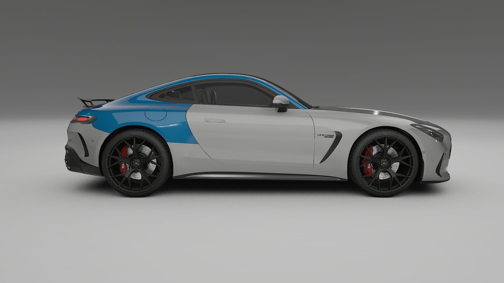 Mercedes AMG GT coupe C192 PPF Fólie | CrystalGuard Transparentní TPU PPF Kompletní Pre-cut Kit