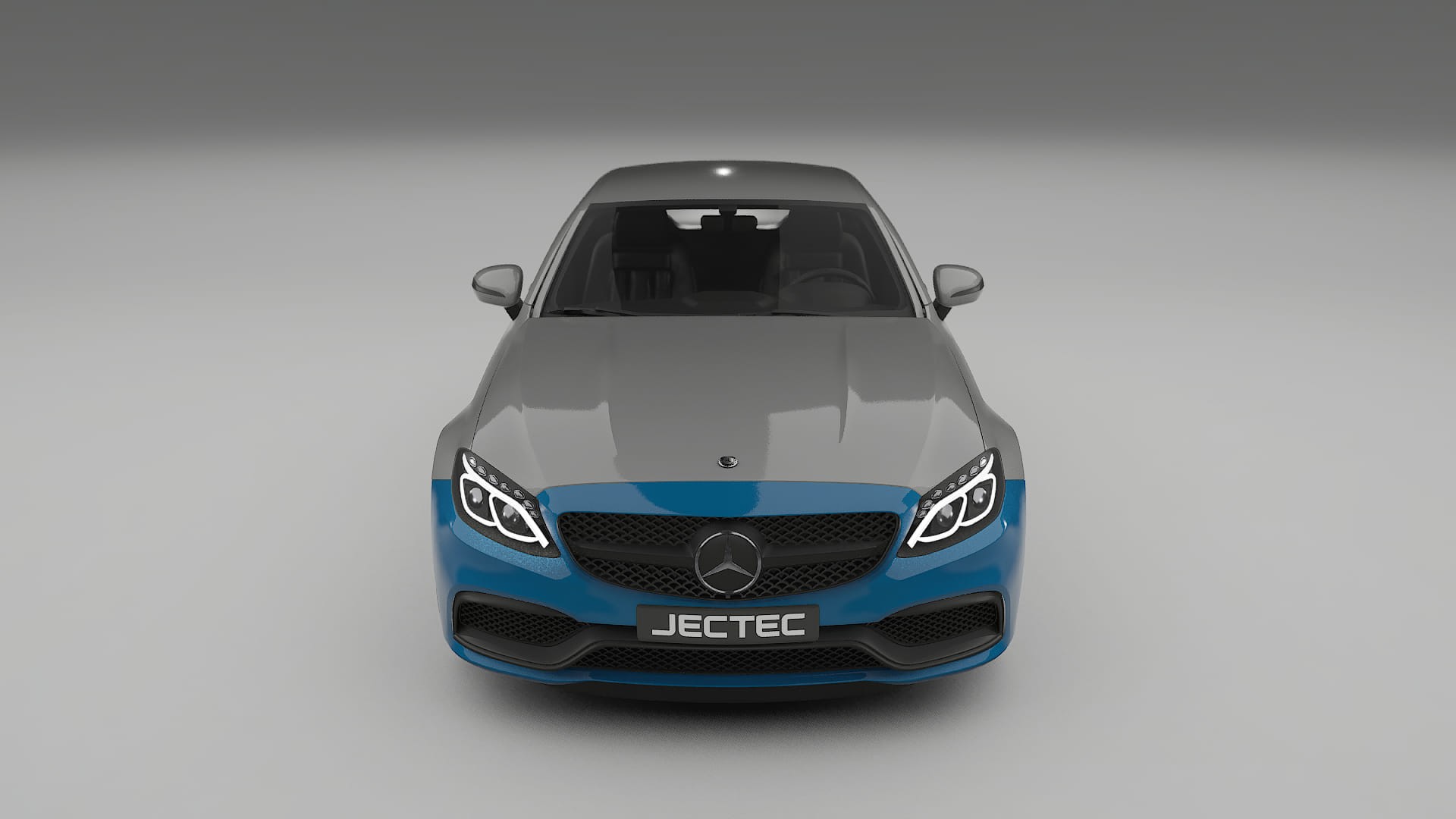 Mercedes C63 AMG W205 coupe PPF Fólie | CrystalGuard Transparentní TPU PPF Kompletní Pre-cut Kit