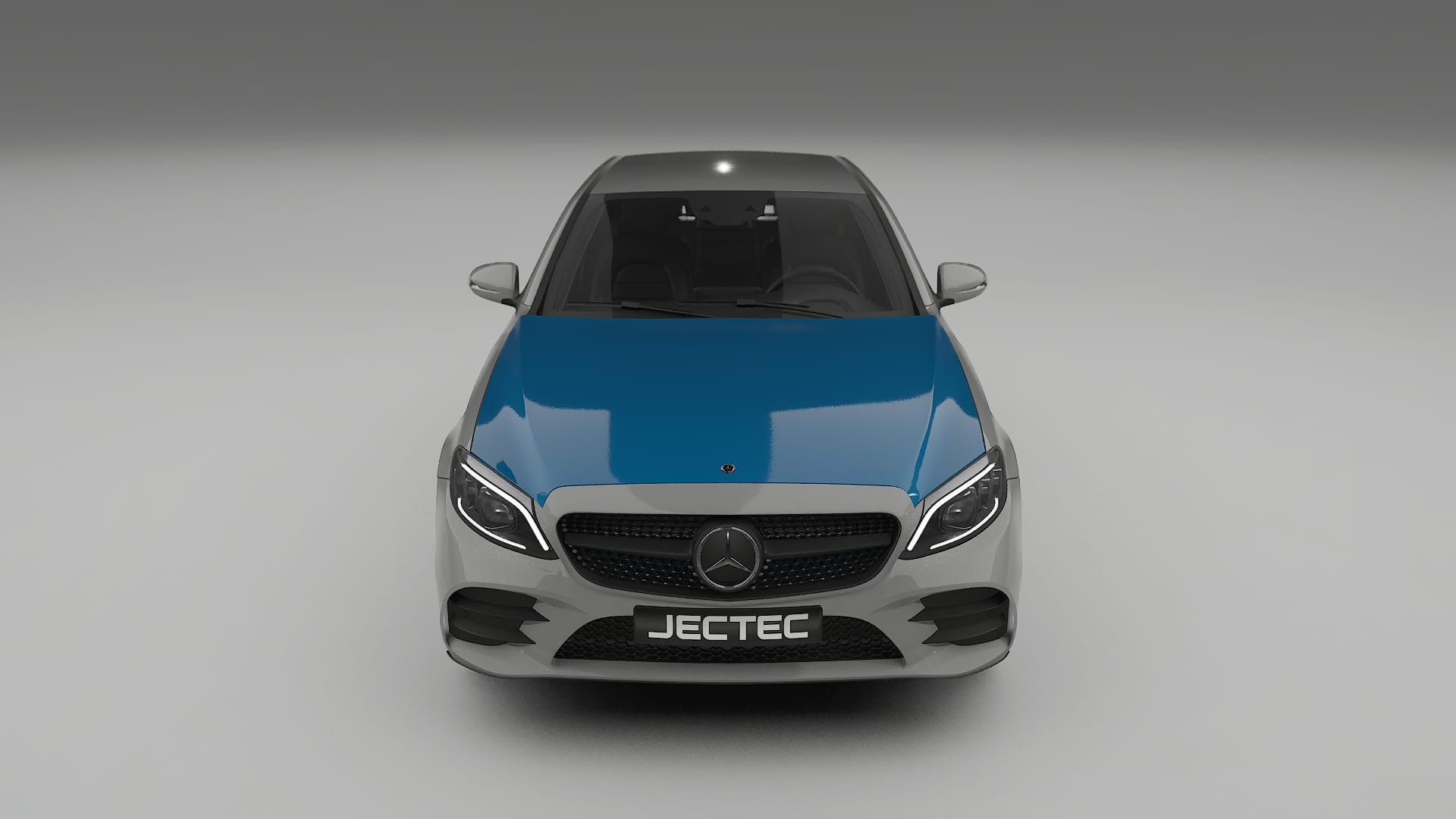 Mercedes C-class W205 AMG sedan PPF Fólie | CrystalGuard Transparentní TPU PPF Kompletní Pre-cut Kit