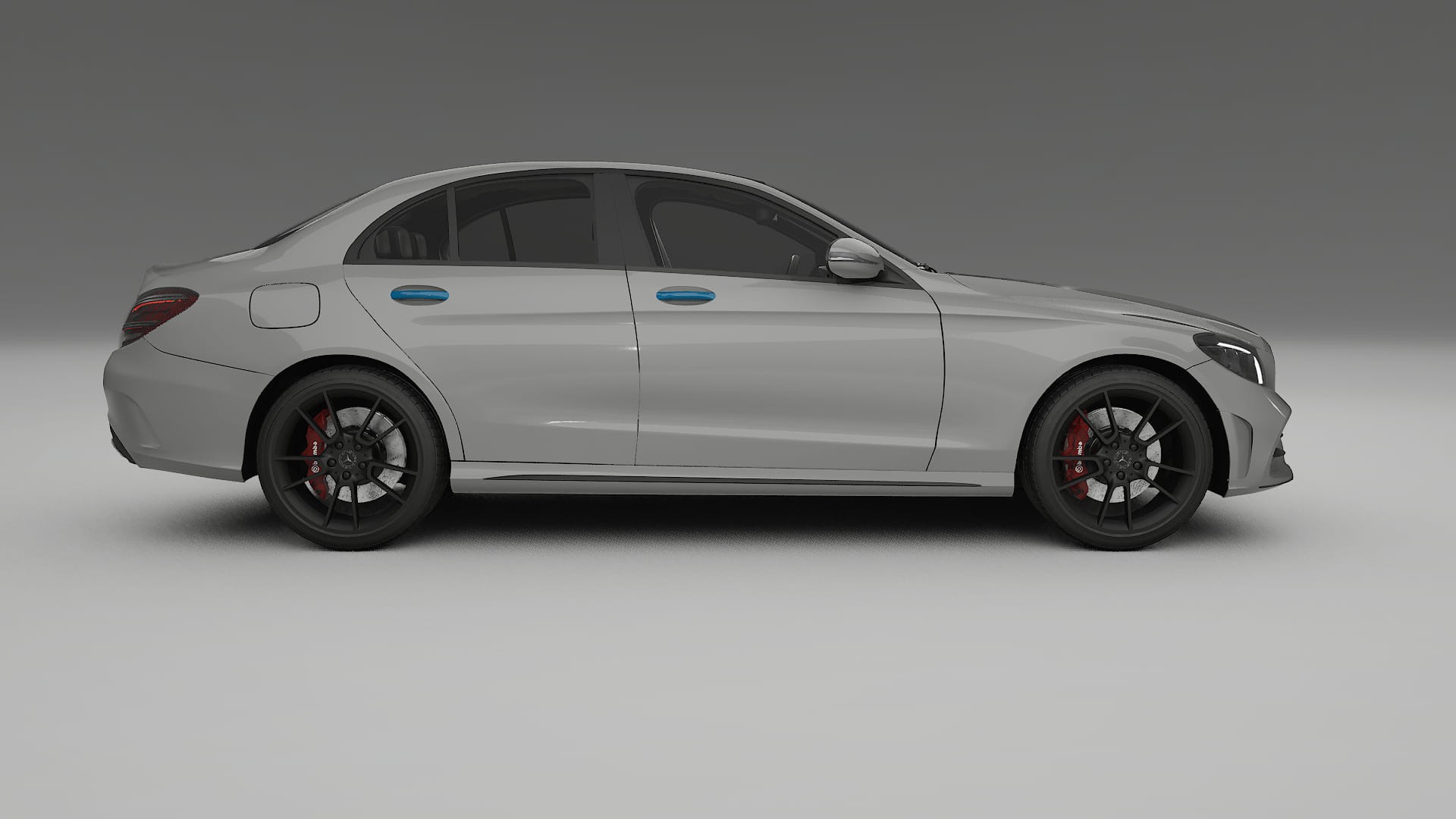 Mercedes C-class W205 AMG sedan PPF Fólie | CrystalGuard Transparentní TPU PPF Kompletní Pre-cut Kit