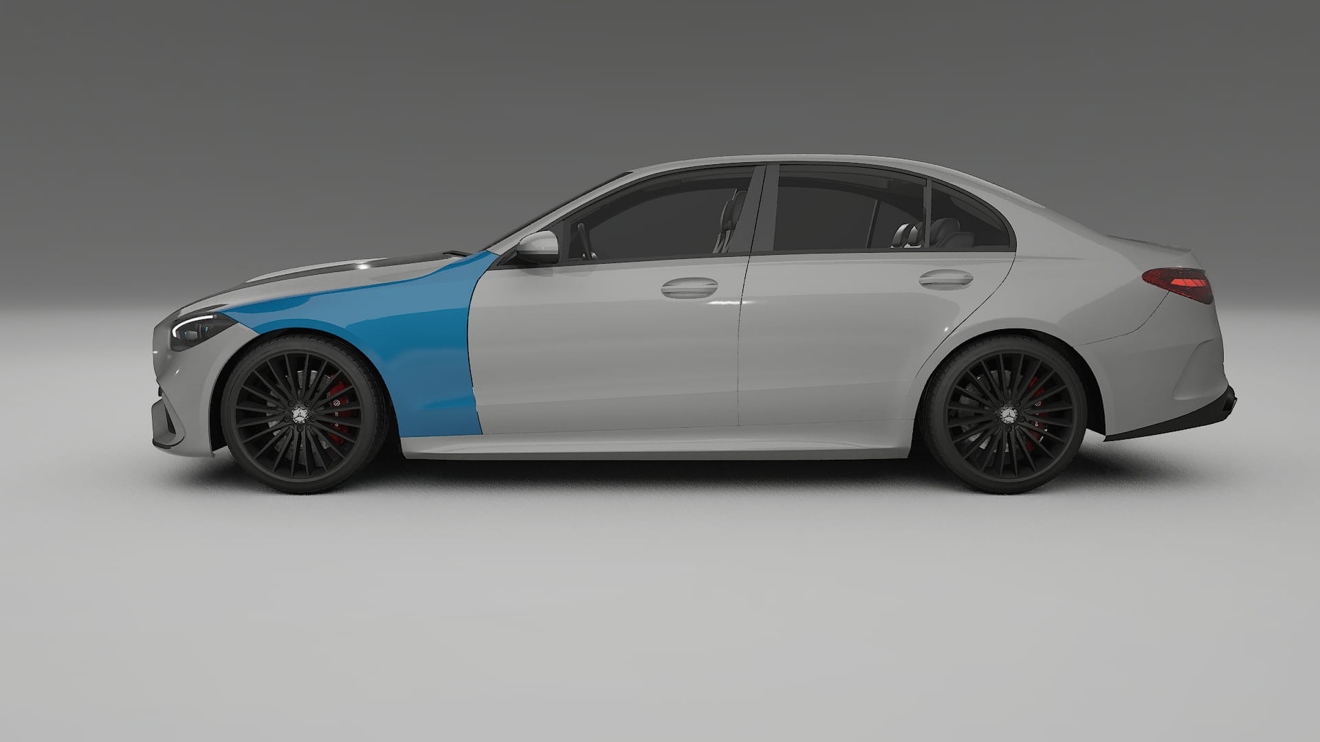Mercedes C-class W206 PPF Fólie | CrystalGuard Transparentní TPU PPF Kompletní Pre-cut Kit