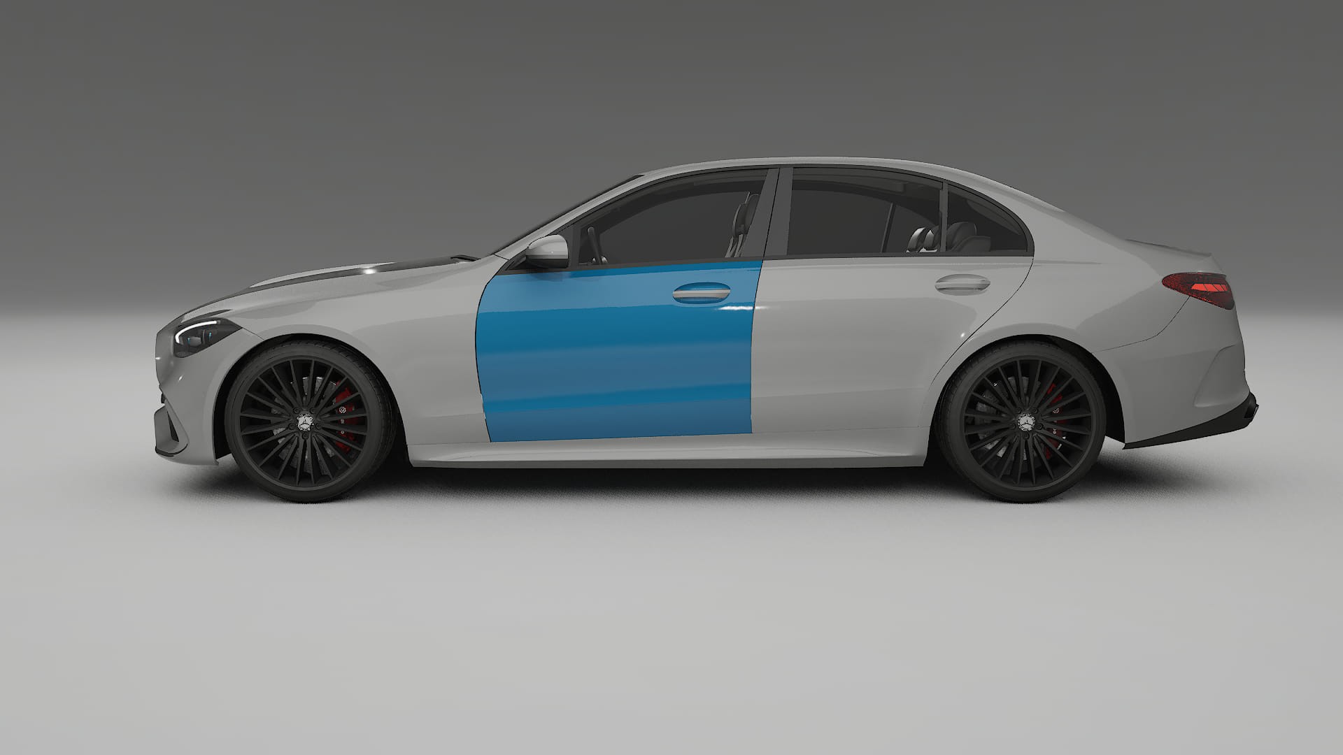 Mercedes C-class W206 PPF Fólie | CrystalGuard Transparentní TPU PPF Kompletní Pre-cut Kit
