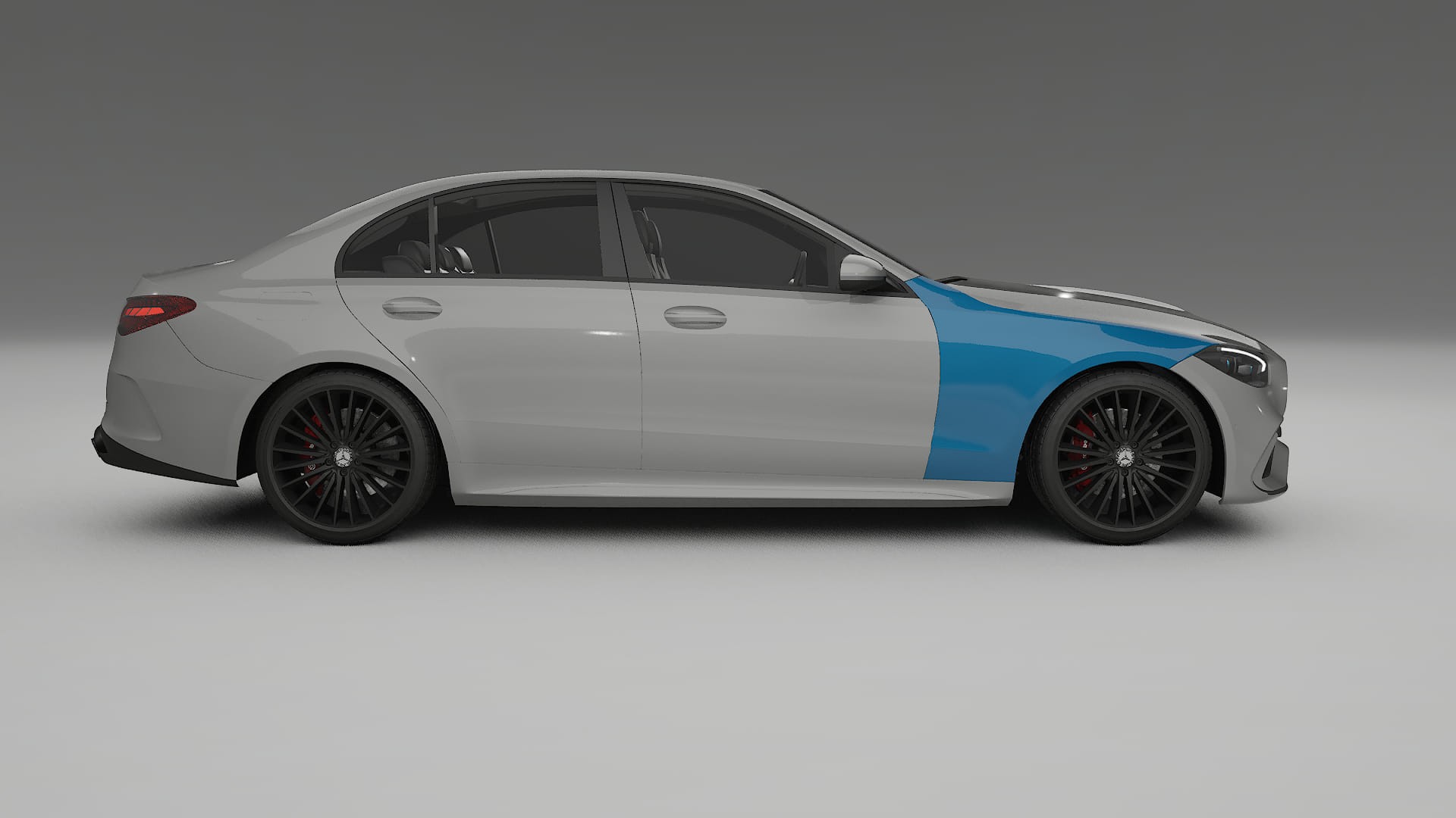 Mercedes C-class W206 PPF Fólie | CrystalGuard Transparentní TPU PPF Kompletní Pre-cut Kit