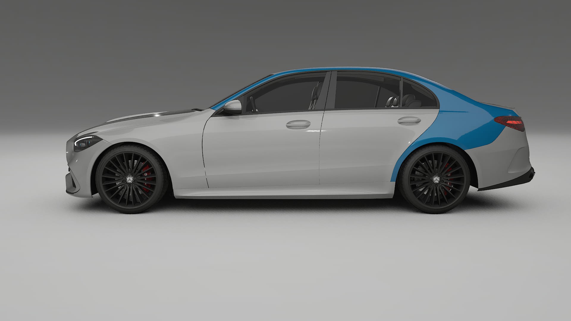 Mercedes C-class W206 PPF Fólie | CrystalGuard Transparentní TPU PPF Kompletní Pre-cut Kit