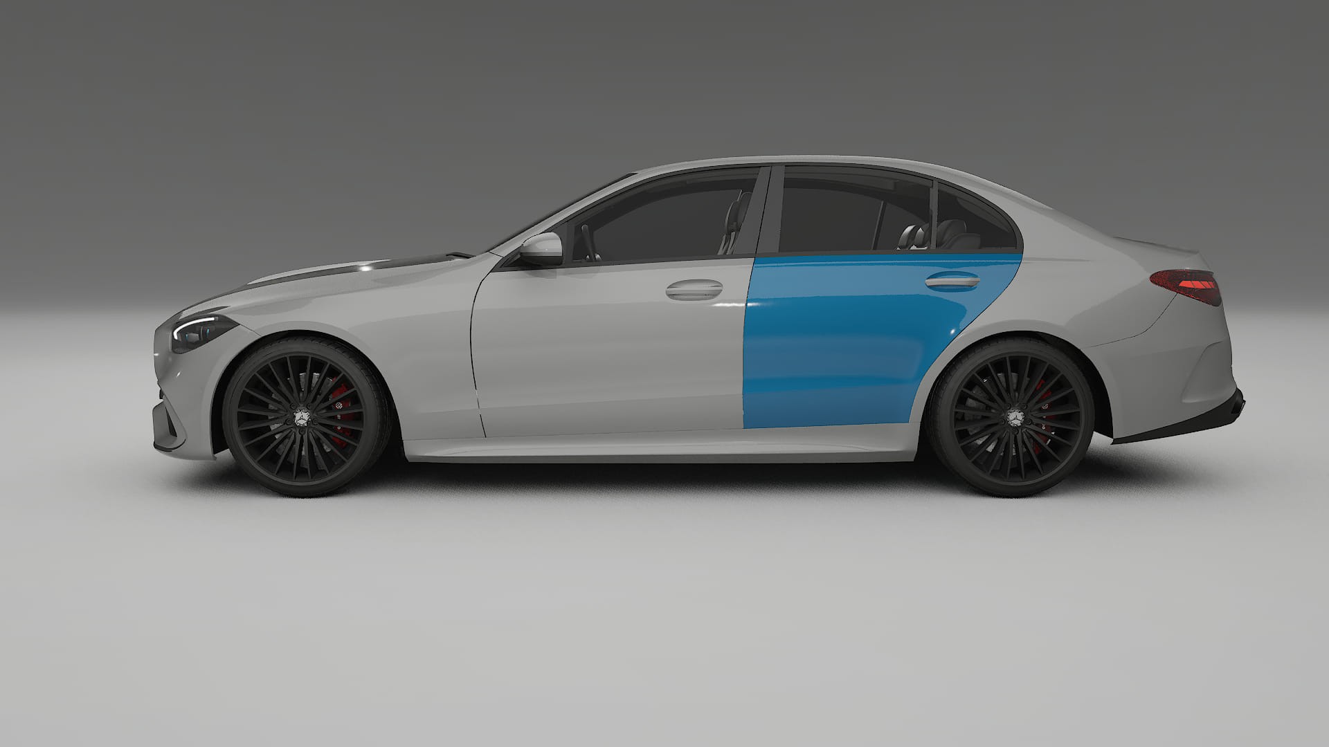 Mercedes C-class W206 PPF Fólie | CrystalGuard Transparentní TPU PPF Kompletní Pre-cut Kit