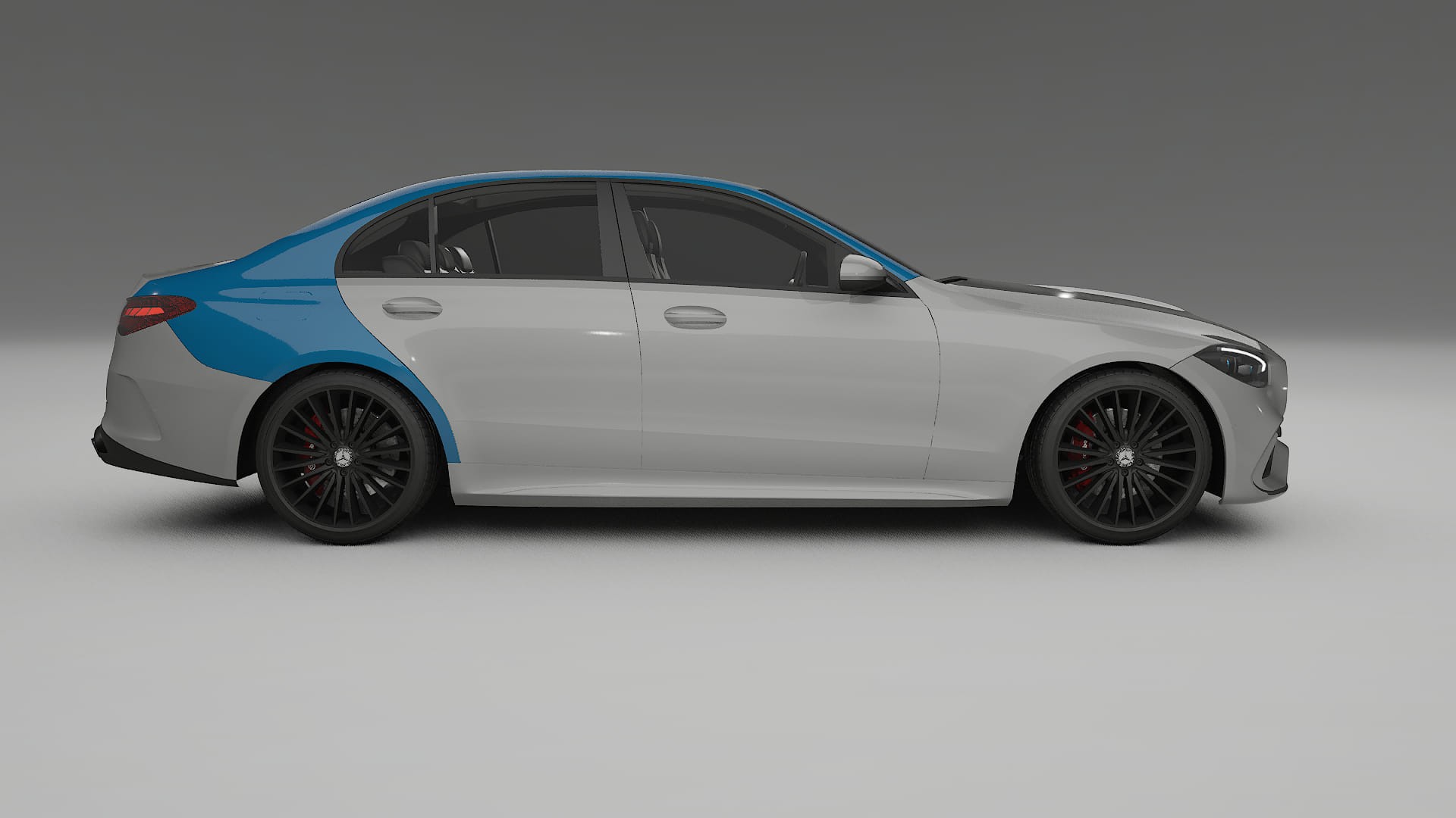 Mercedes C-class W206 PPF Fólie | CrystalGuard Transparentní TPU PPF Kompletní Pre-cut Kit