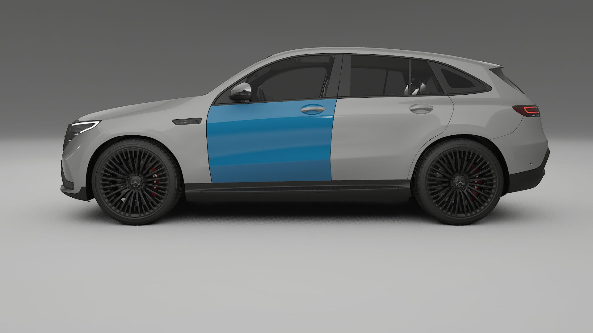 Mercedes EQC AMG PPF Fólie | CrystalGuard Transparentní TPU PPF Kompletní Pre-cut Kit