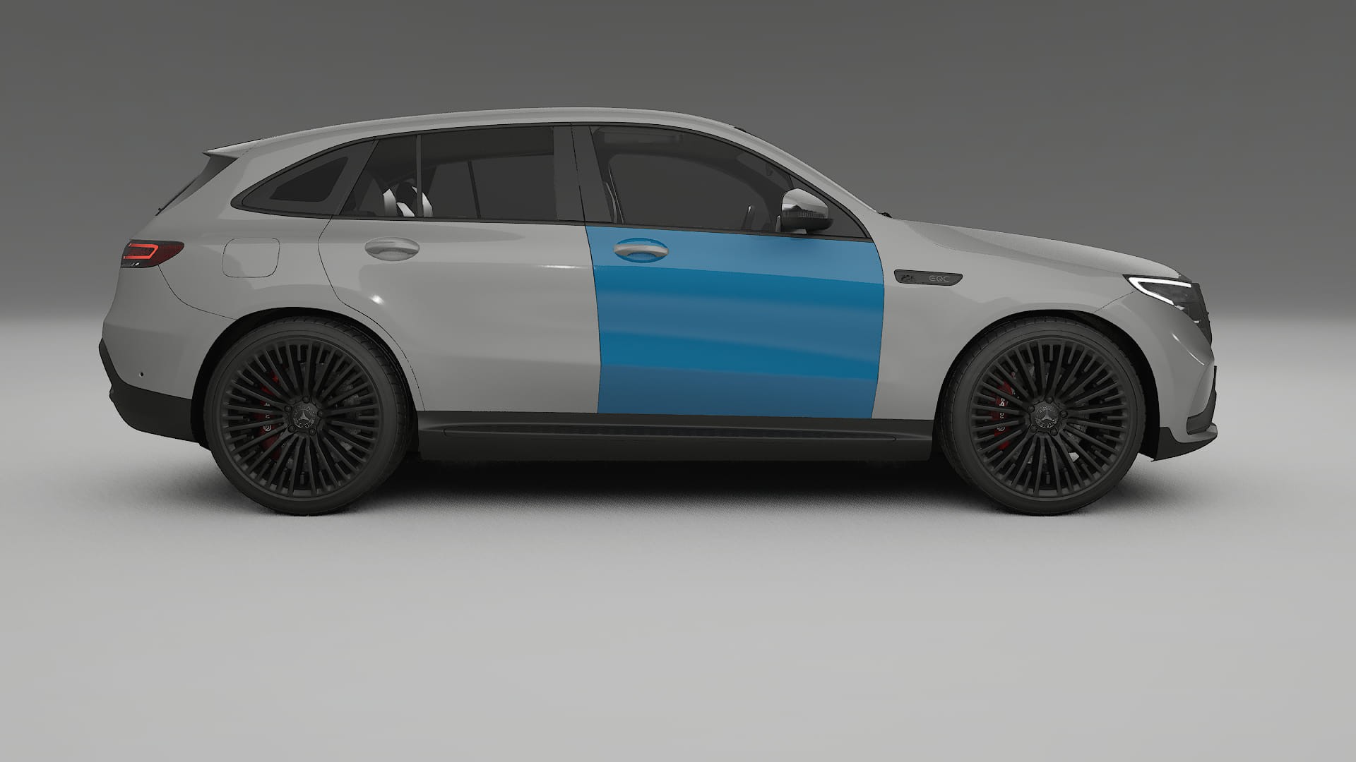 Mercedes EQC AMG PPF Fólie | CrystalGuard Transparentní TPU PPF Kompletní Pre-cut Kit