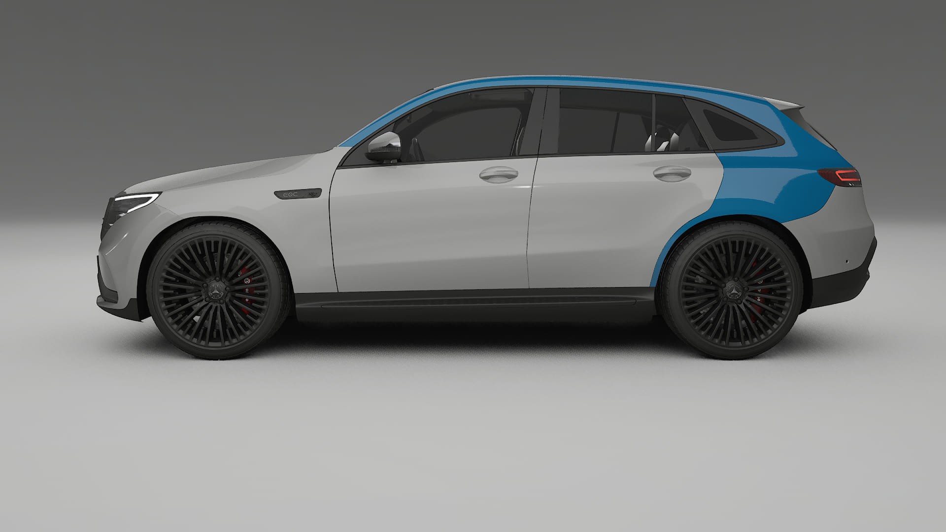 Mercedes EQC AMG PPF Fólie | CrystalGuard Transparentní TPU PPF Kompletní Pre-cut Kit