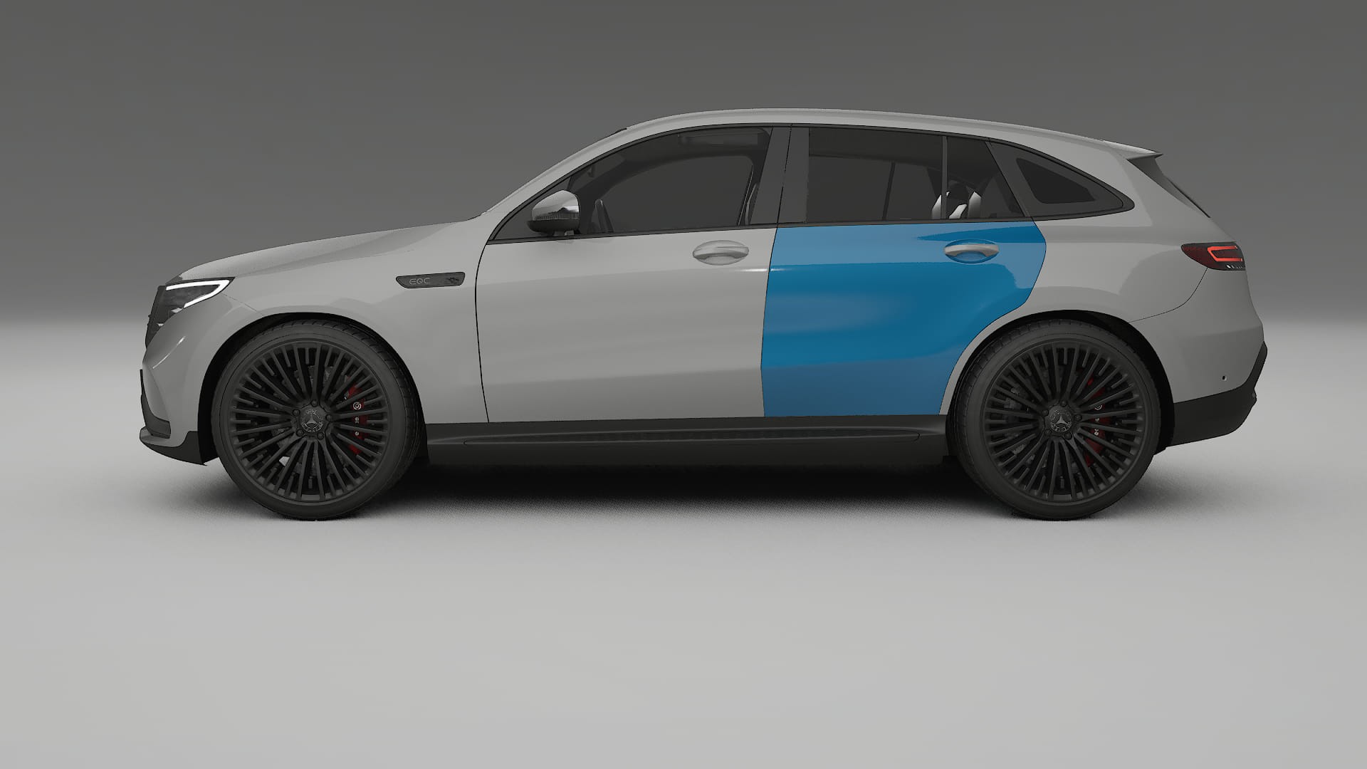 Mercedes EQC AMG PPF Fólie | CrystalGuard Transparentní TPU PPF Kompletní Pre-cut Kit
