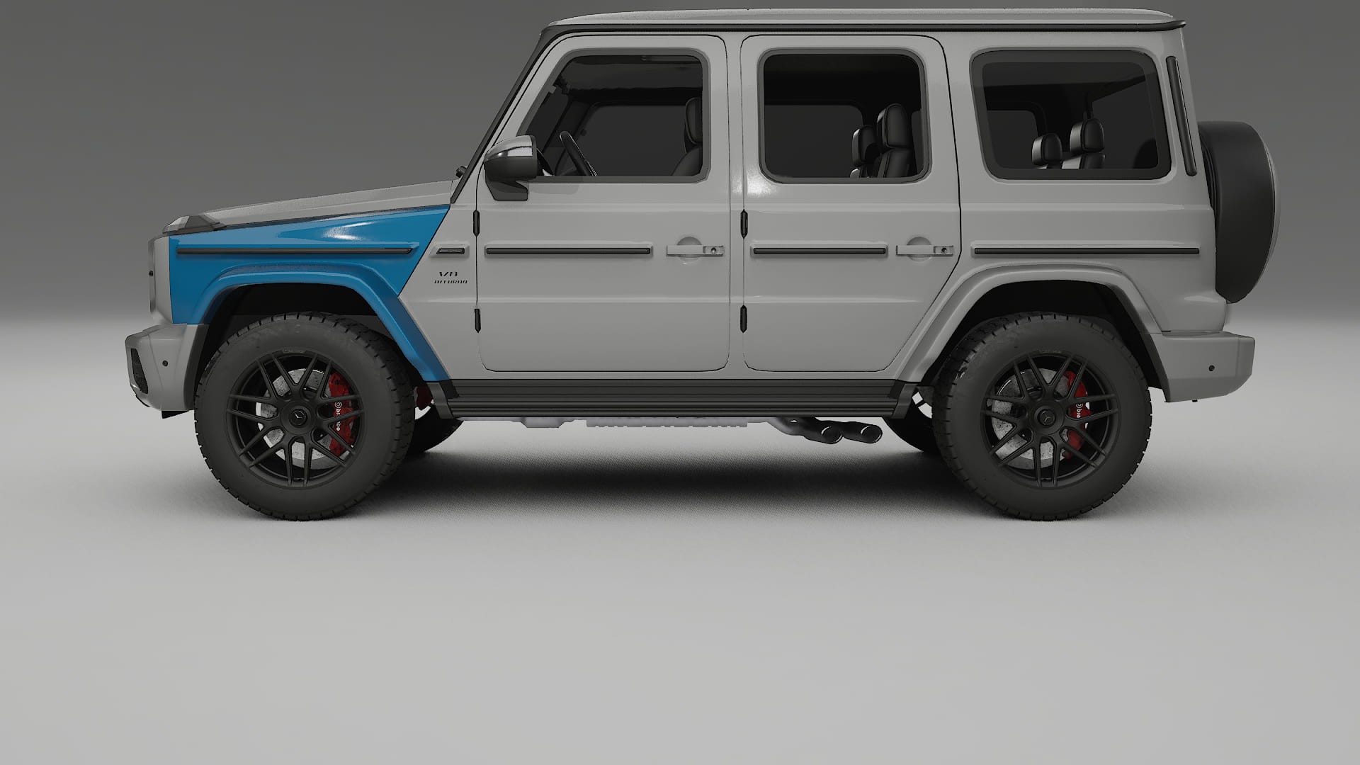 Mercedes G63 AMG W463A PPF Fólie | CrystalGuard Transparentní TPU PPF Kompletní Pre-cut Kit