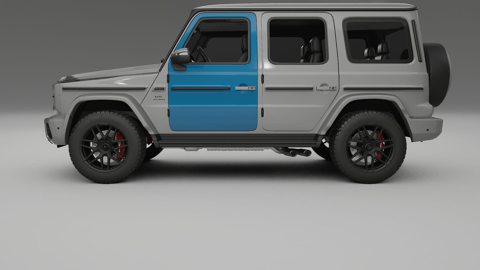 Mercedes G63 AMG W463A PPF Fólie | CrystalGuard Transparentní TPU PPF Kompletní Pre-cut Kit
