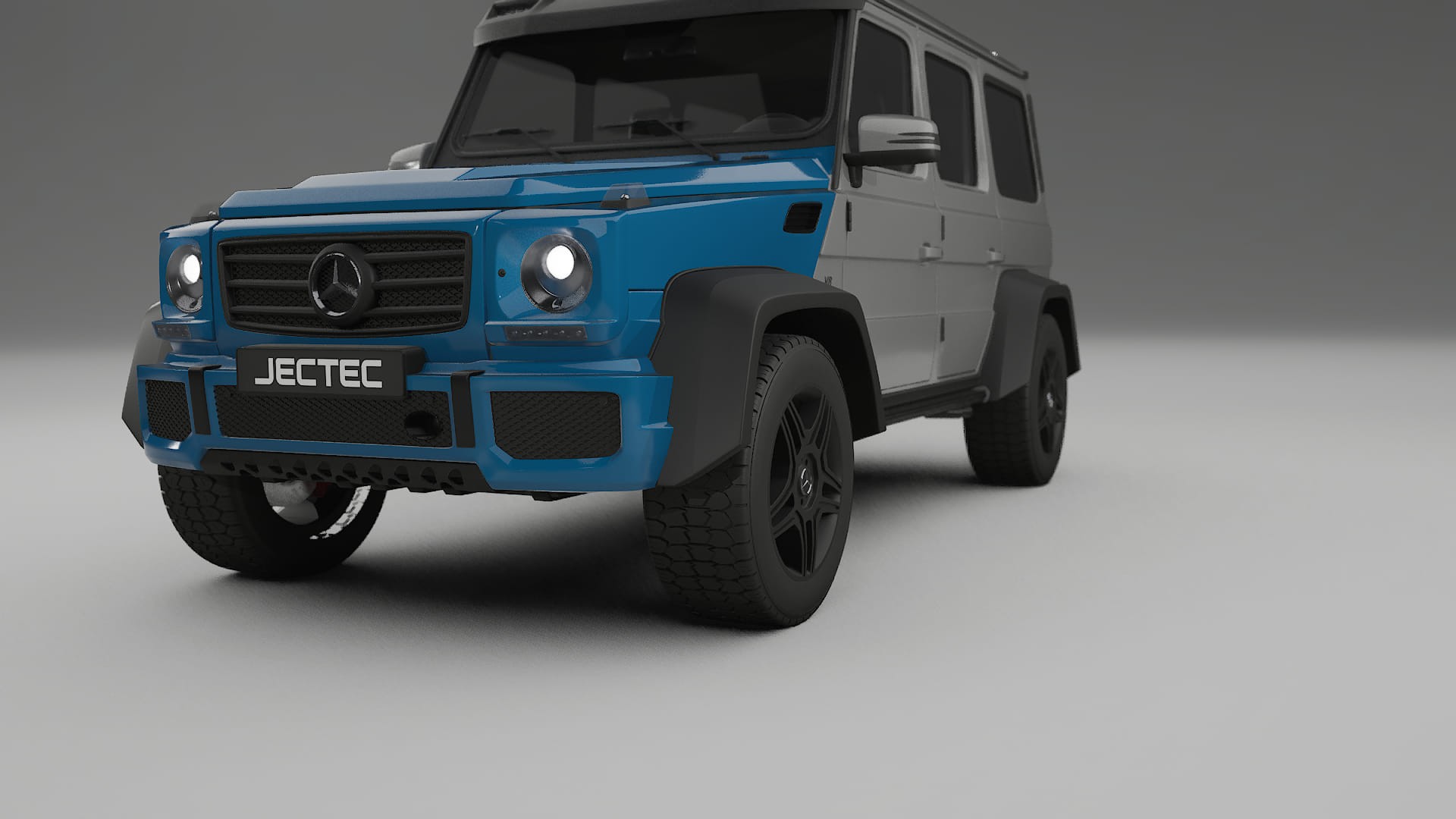 Mercedes G-class 4x4 W463 PPF Fólie | CrystalGuard Transparentní TPU PPF Kompletní Pre-cut Kit