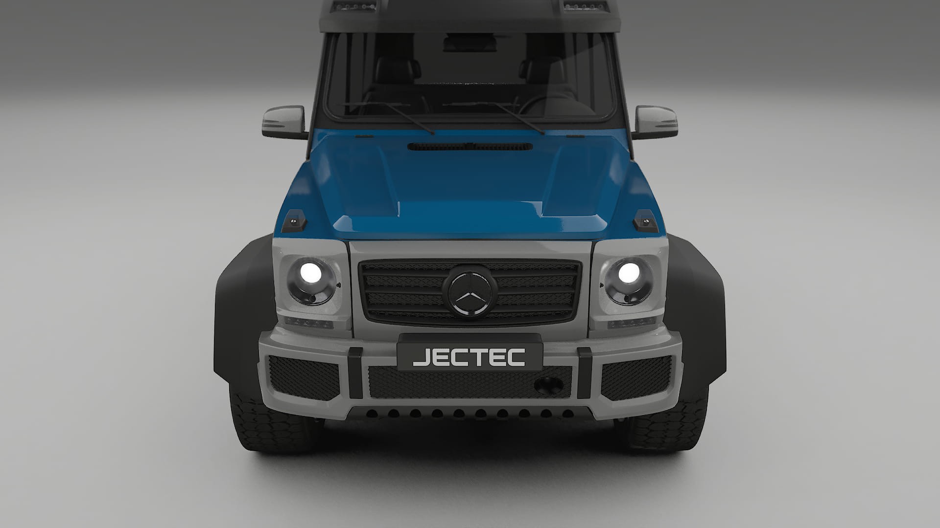 Mercedes G-class 4x4 W463 PPF Fólie | CrystalGuard Transparentní TPU PPF Kompletní Pre-cut Kit
