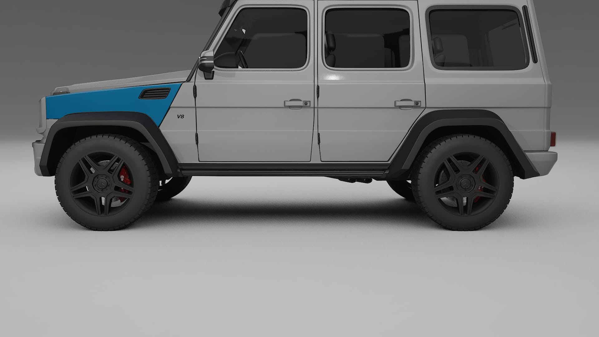 Mercedes G-class 4x4 W463 PPF Fólie | CrystalGuard Transparentní TPU PPF Kompletní Pre-cut Kit