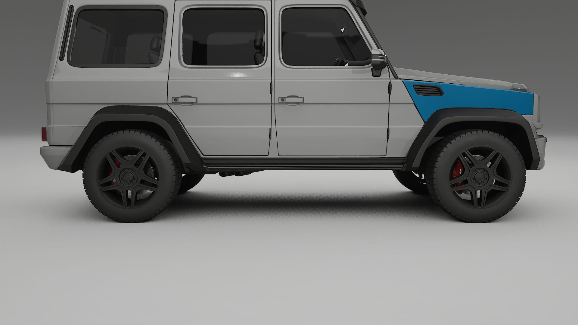 Mercedes G-class 4x4 W463 PPF Fólie | CrystalGuard Transparentní TPU PPF Kompletní Pre-cut Kit