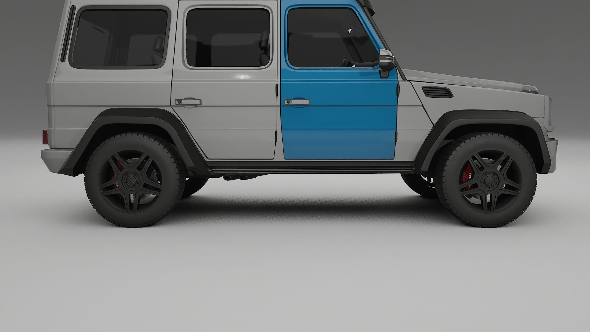 Mercedes G-class 4x4 W463 PPF Fólie | CrystalGuard Transparentní TPU PPF Kompletní Pre-cut Kit