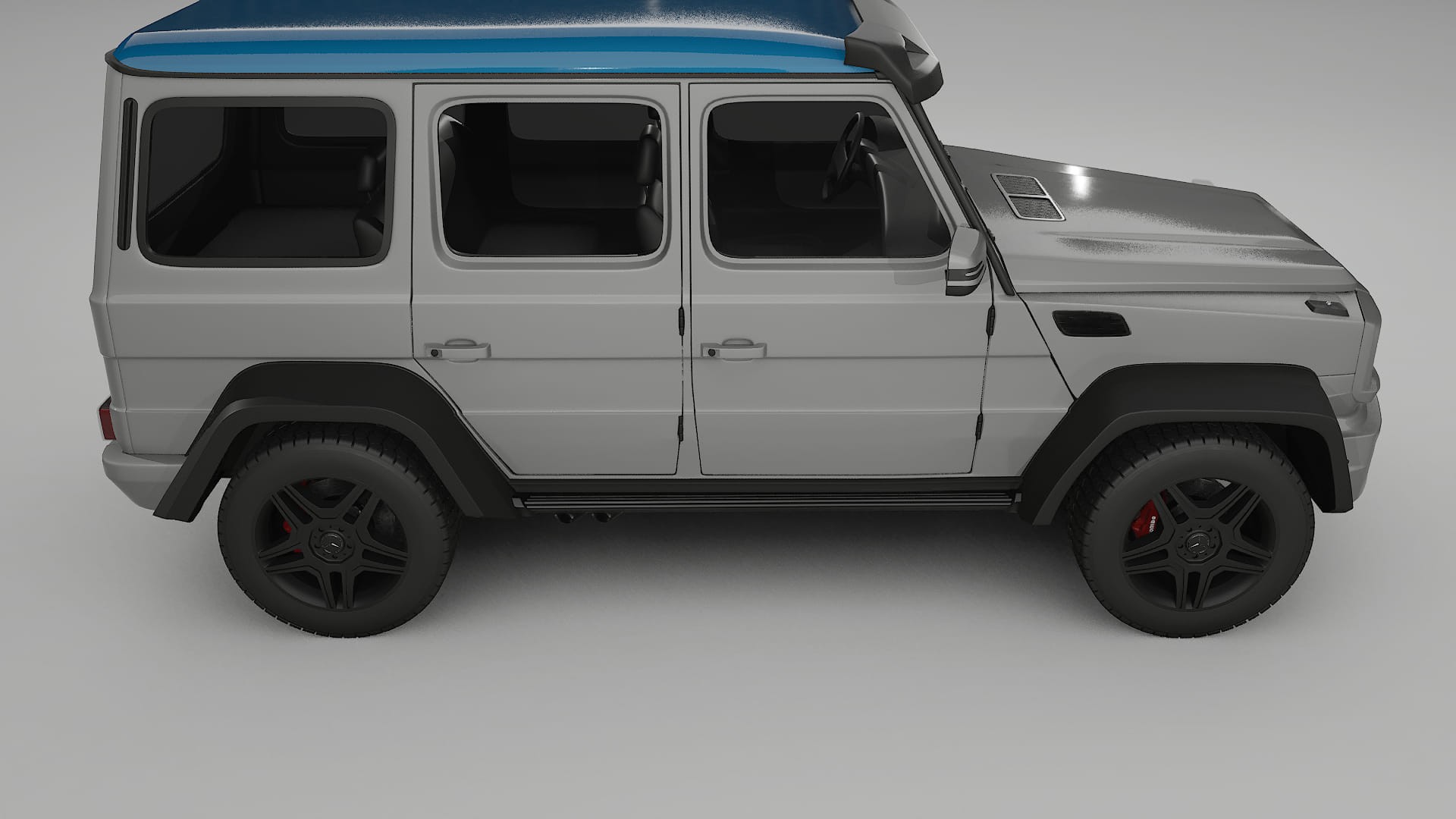 Mercedes G-class 4x4 W463 PPF Fólie | CrystalGuard Transparentní TPU PPF Kompletní Pre-cut Kit