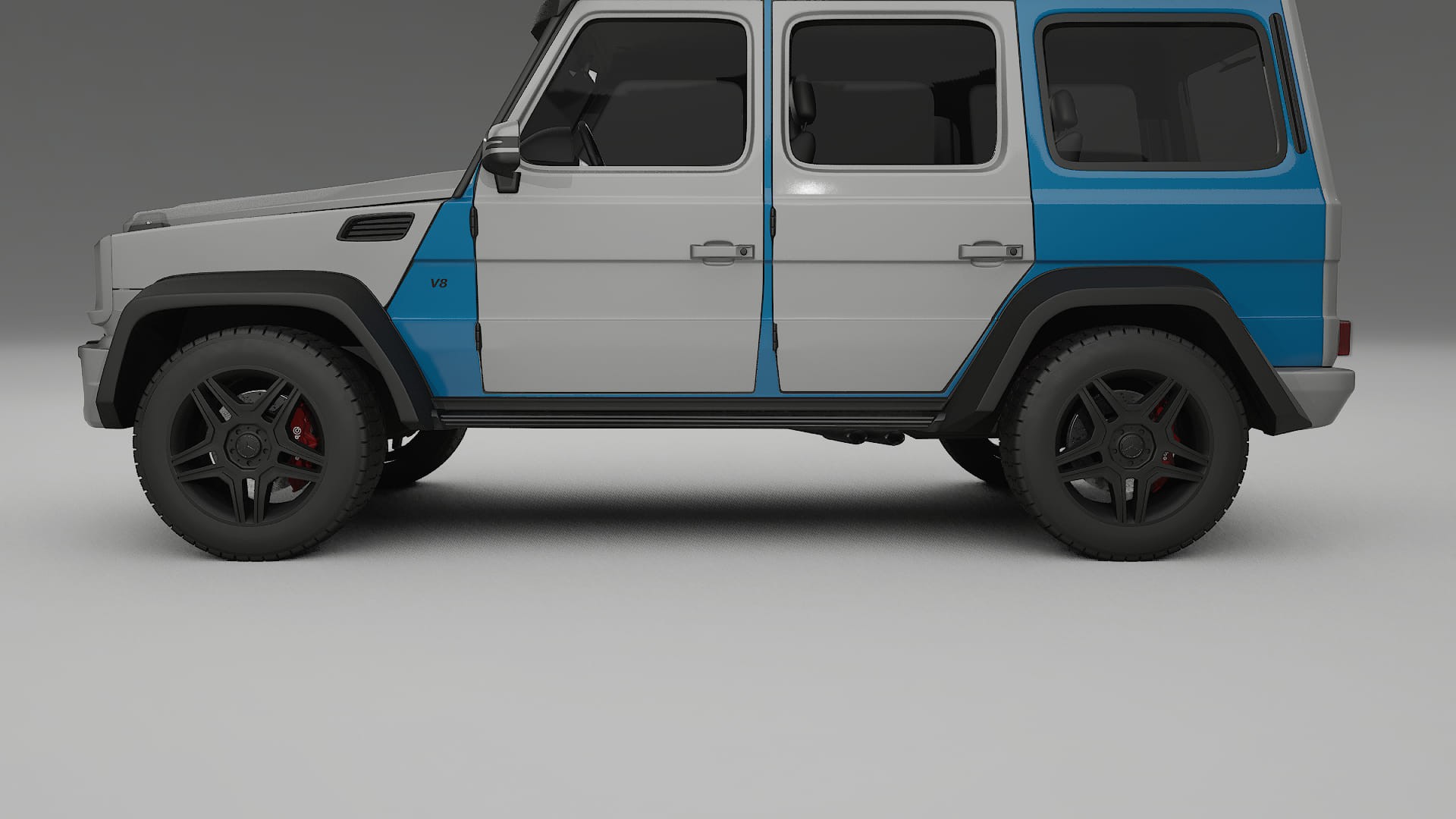 Mercedes G-class 4x4 W463 PPF Fólie | CrystalGuard Transparentní TPU PPF Kompletní Pre-cut Kit