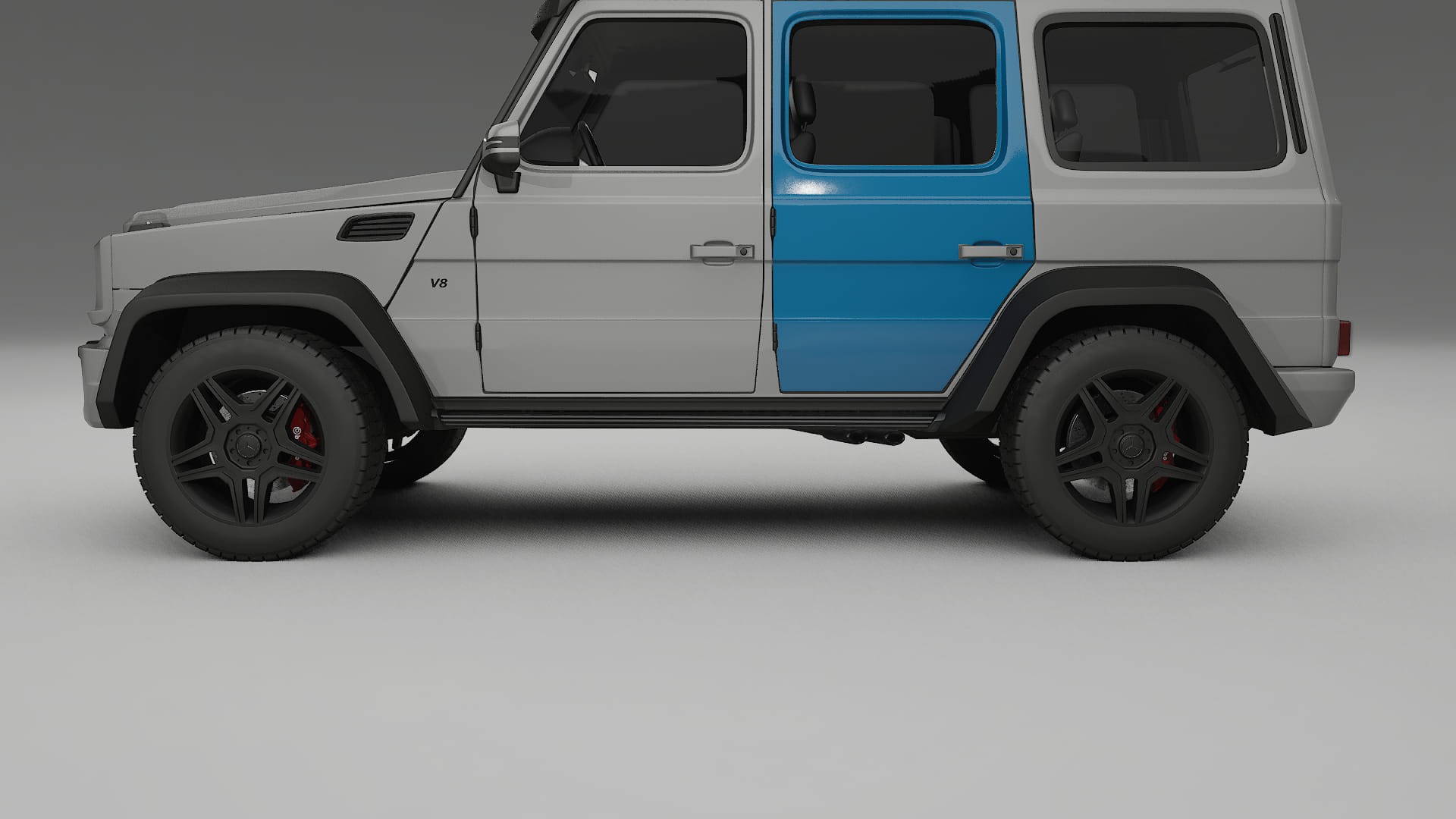 Mercedes G-class 4x4 W463 PPF Fólie | CrystalGuard Transparentní TPU PPF Kompletní Pre-cut Kit
