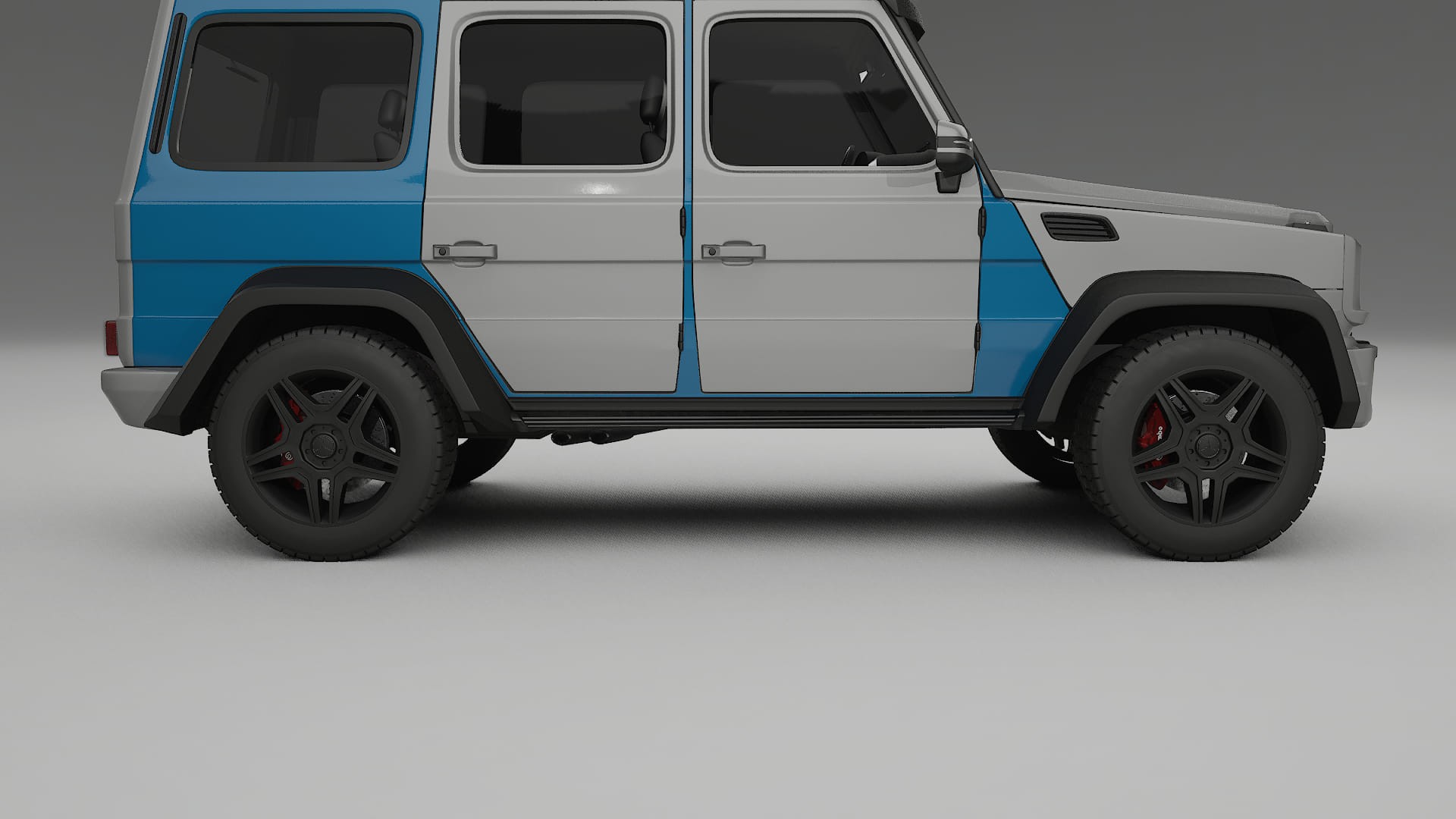 Mercedes G-class 4x4 W463 PPF Fólie | CrystalGuard Transparentní TPU PPF Kompletní Pre-cut Kit
