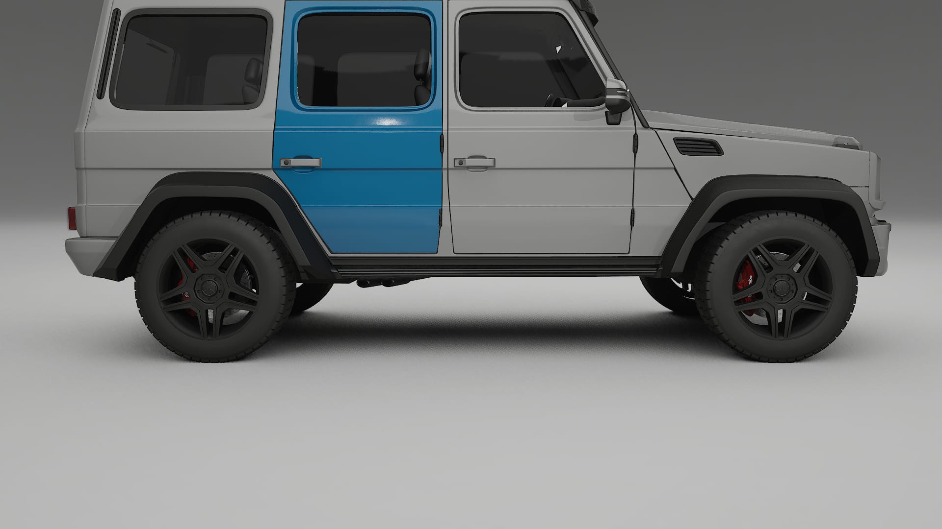 Mercedes G-class 4x4 W463 PPF Fólie | CrystalGuard Transparentní TPU PPF Kompletní Pre-cut Kit