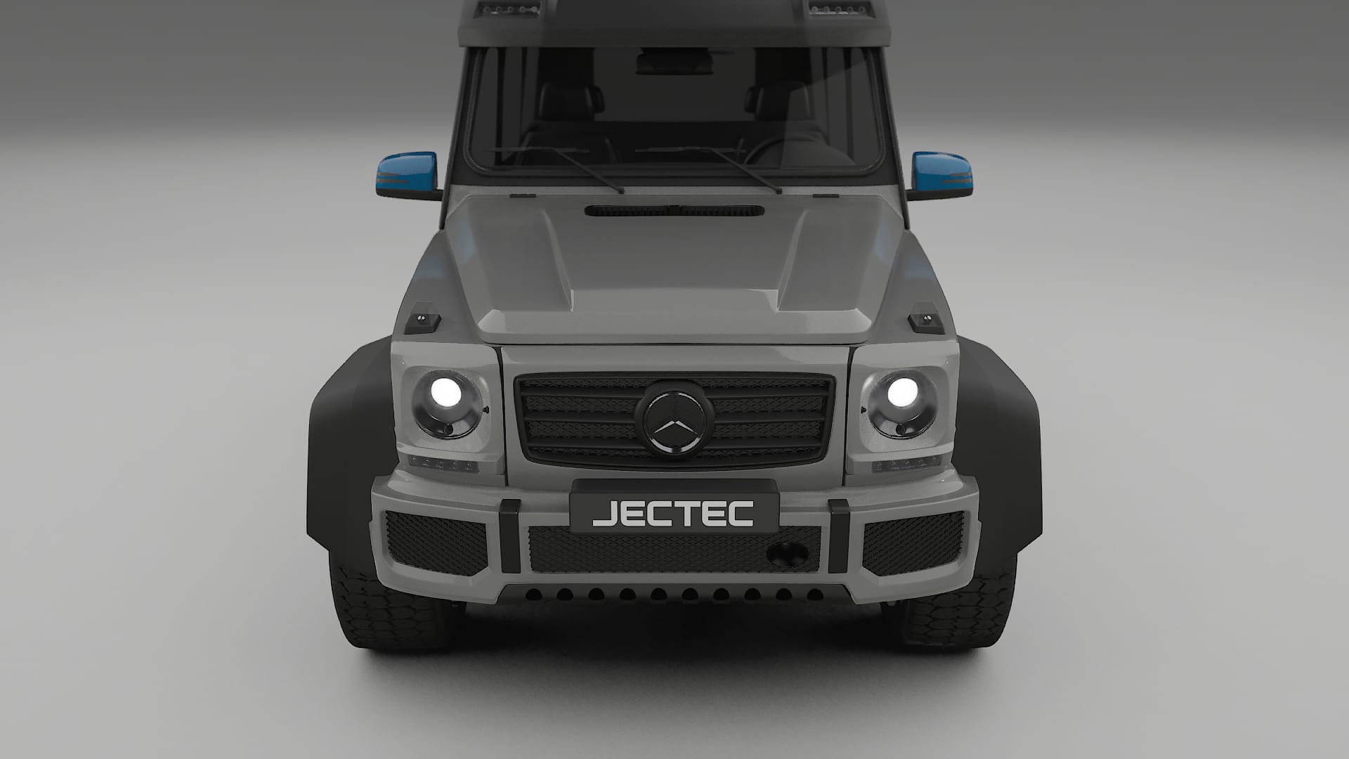 Mercedes G-class 4x4 W463 PPF Fólie | CrystalGuard Transparentní TPU PPF Kompletní Pre-cut Kit