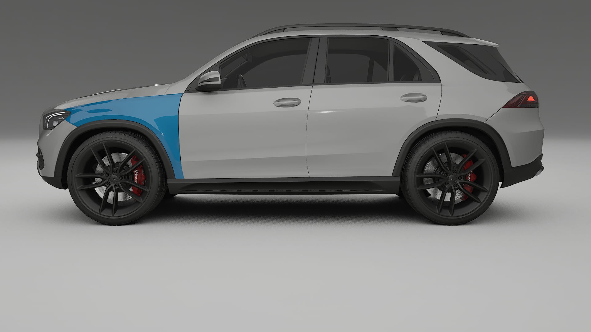 Mercedes GLE W167 PPF Fólie | CrystalGuard Transparentní TPU PPF Kompletní Pre-cut Kit