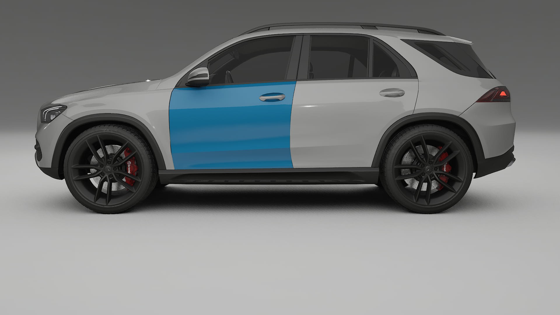 Mercedes GLE W167 PPF Fólie | CrystalGuard Transparentní TPU PPF Kompletní Pre-cut Kit