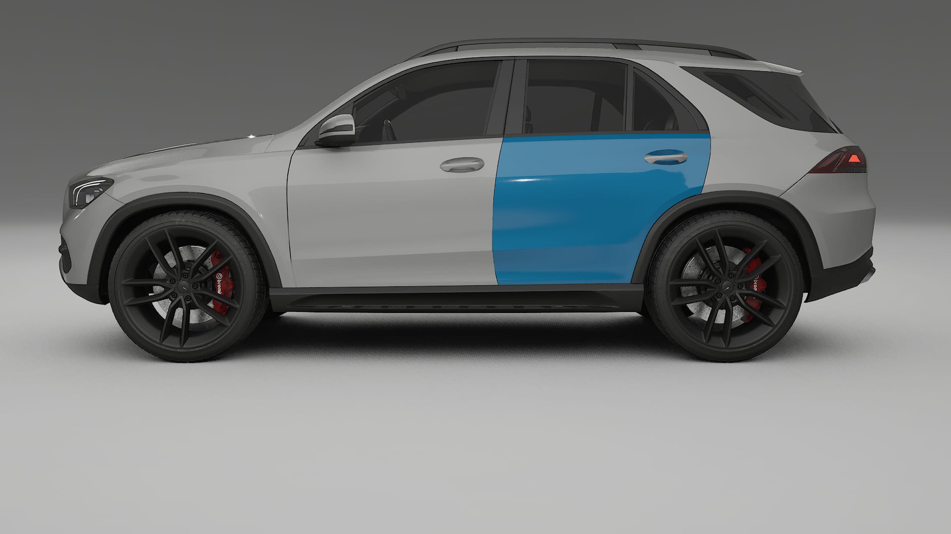 Mercedes GLE W167 PPF Fólie | CrystalGuard Transparentní TPU PPF Kompletní Pre-cut Kit