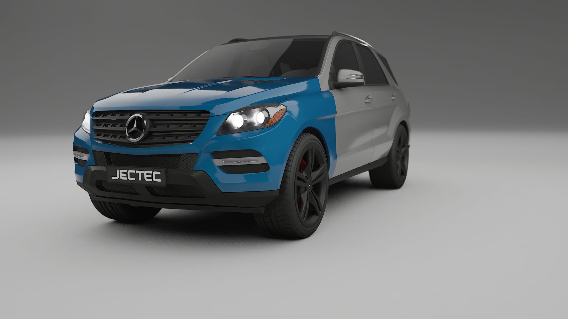 Mercedes M-class W166 PPF Fólie | CrystalGuard Transparentní TPU PPF Kompletní Pre-cut Kit