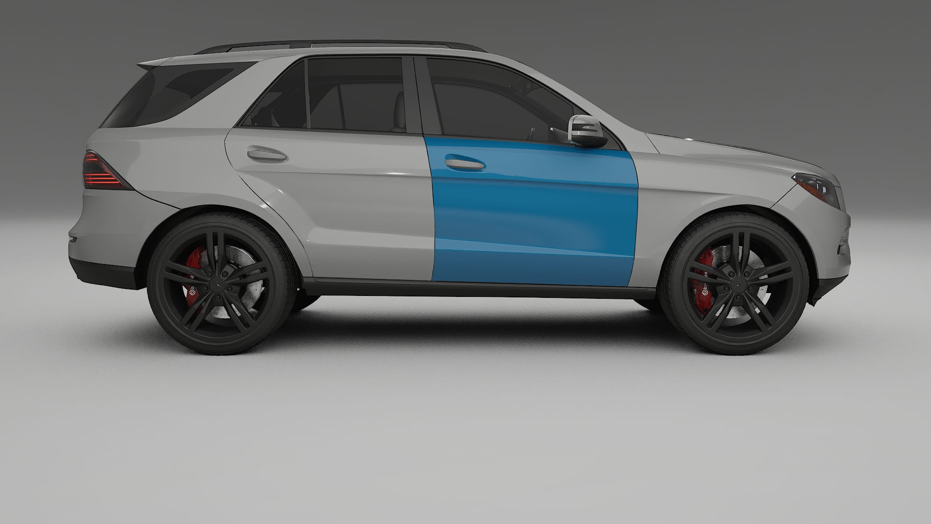 Mercedes M-class W166 PPF Fólie | CrystalGuard Transparentní TPU PPF Kompletní Pre-cut Kit