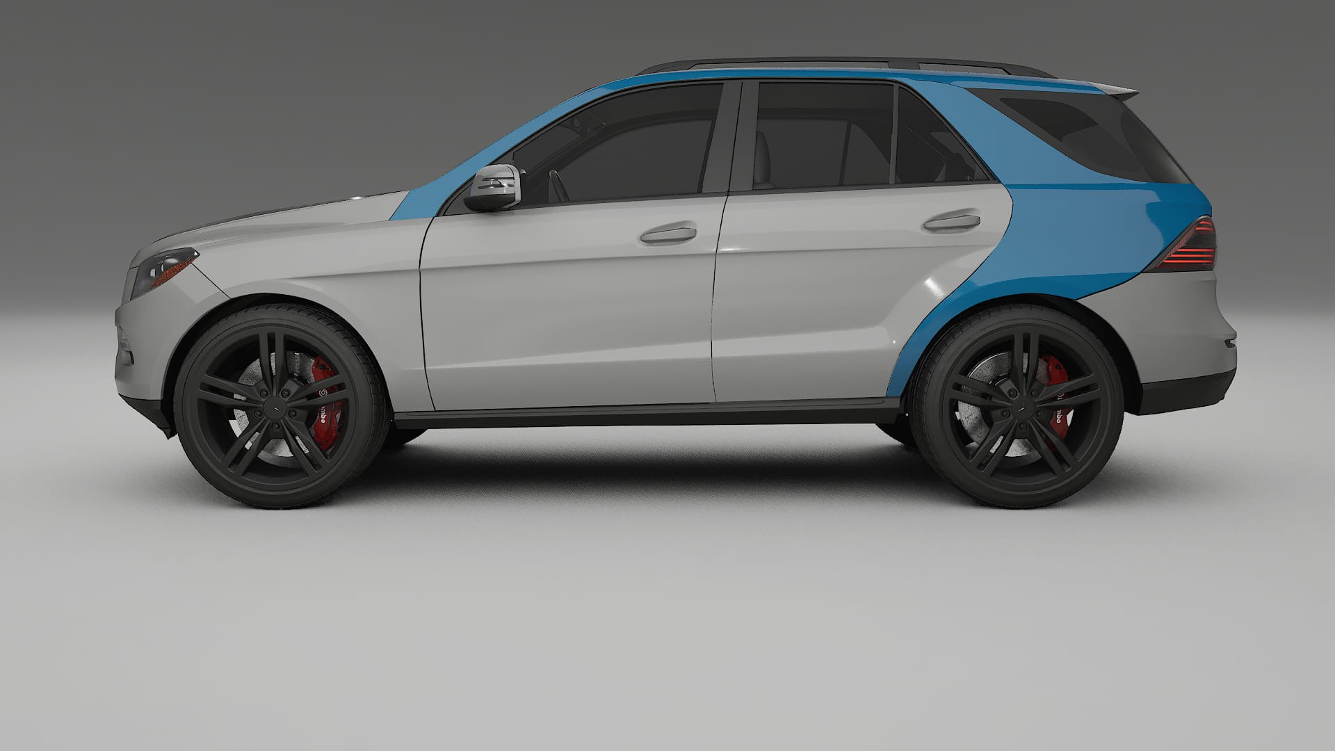 Mercedes M-class W166 PPF Fólie | CrystalGuard Transparentní TPU PPF Kompletní Pre-cut Kit