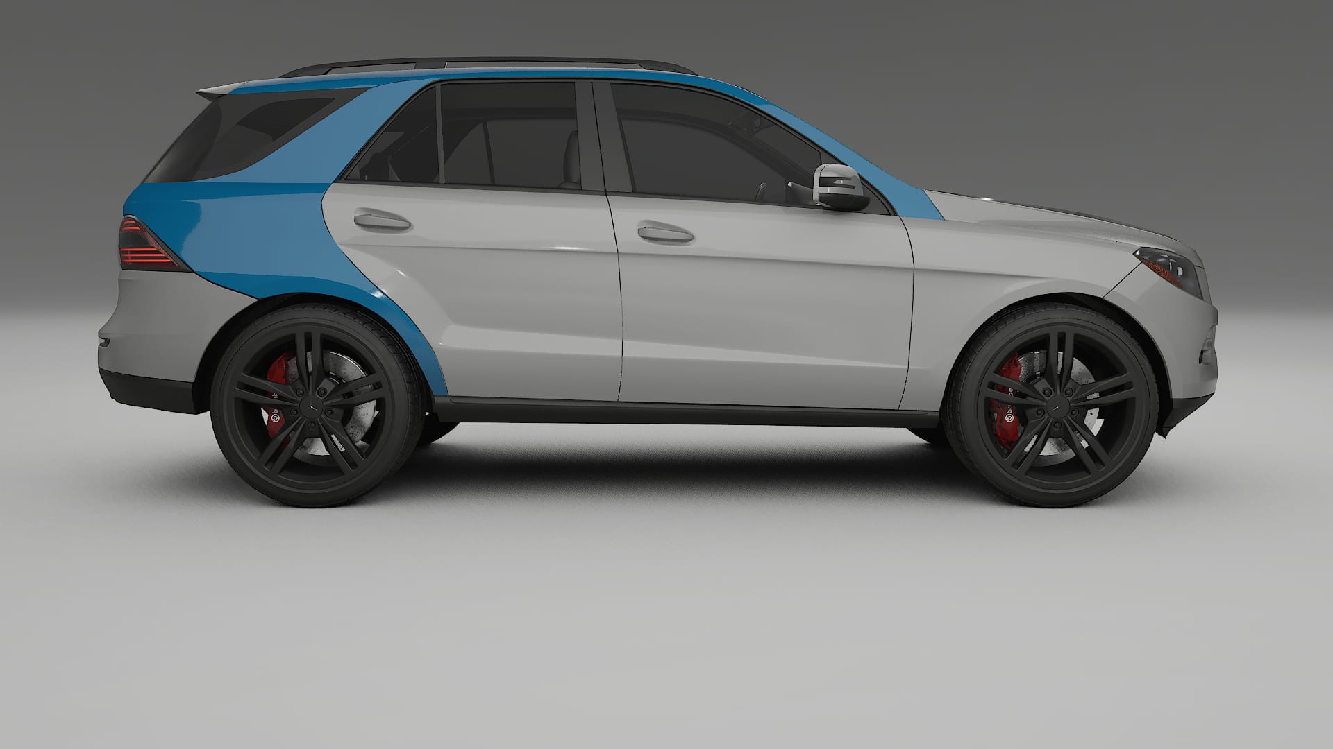 Mercedes M-class W166 PPF Fólie | CrystalGuard Transparentní TPU PPF Kompletní Pre-cut Kit