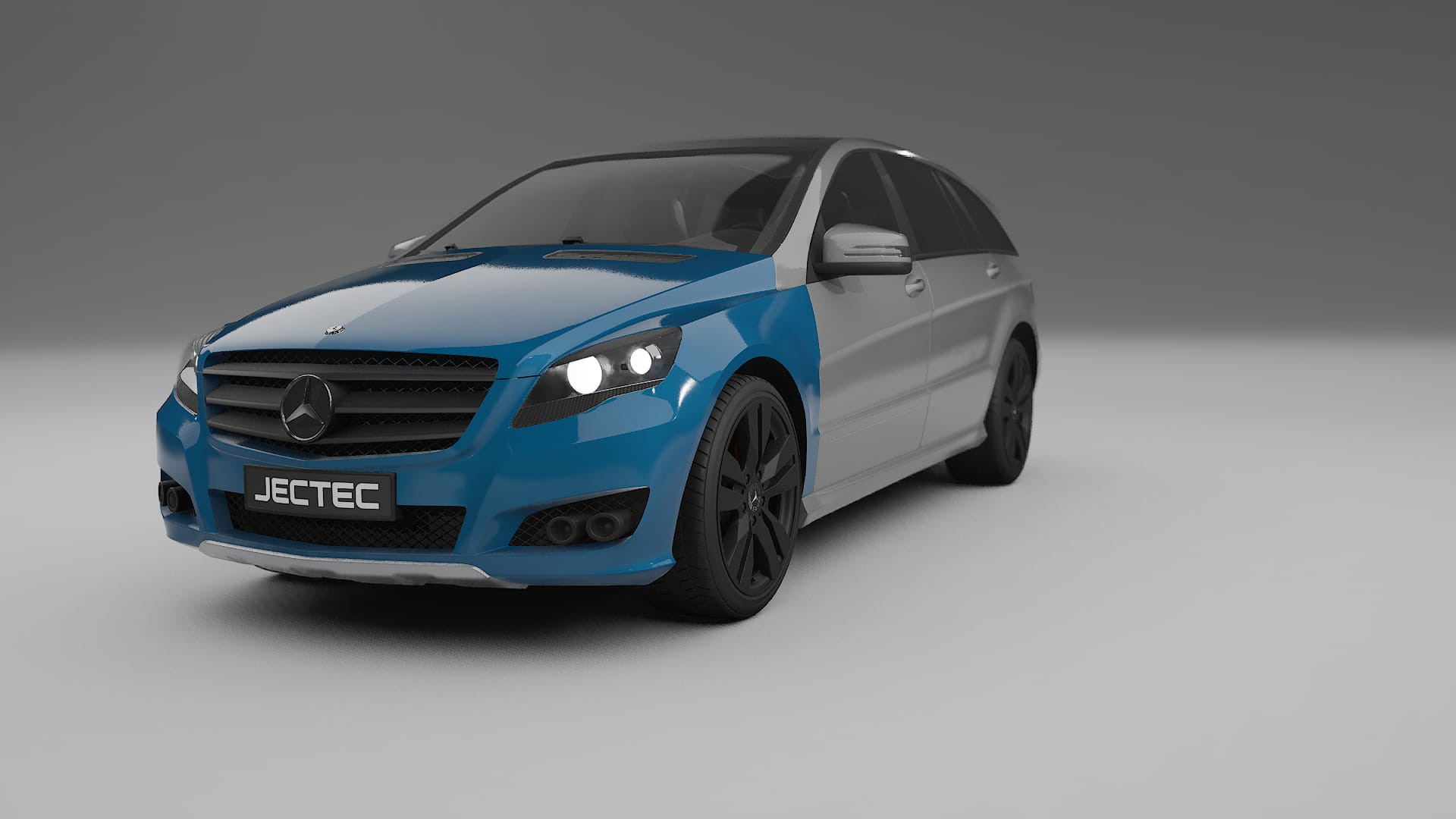 Mercedes R-class W251 facelift PPF Fólie | CrystalGuard Transparentní TPU PPF Kompletní Pre-cut Kit