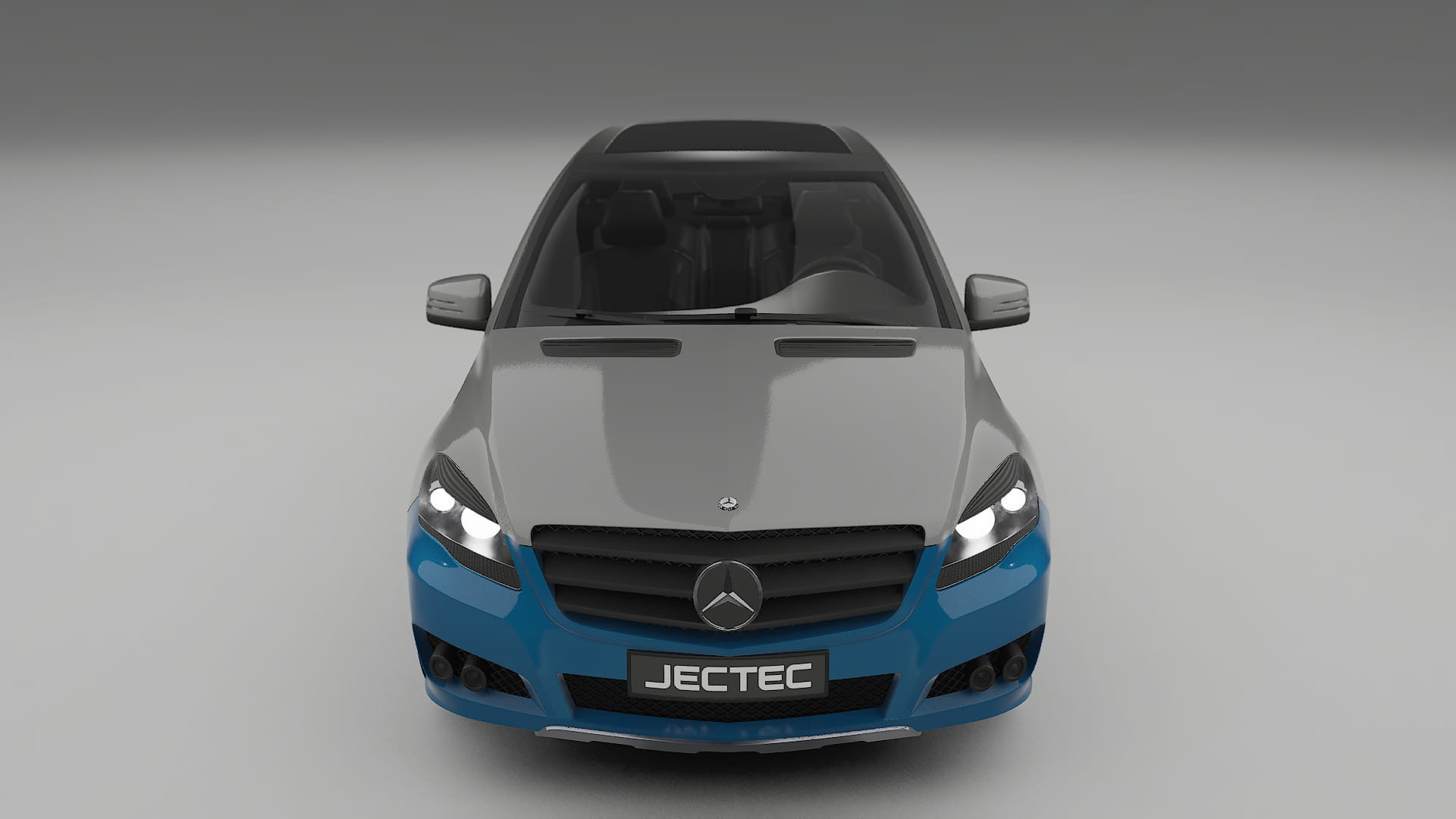 Mercedes R-class W251 facelift PPF Fólie | CrystalGuard Transparentní TPU PPF Kompletní Pre-cut Kit