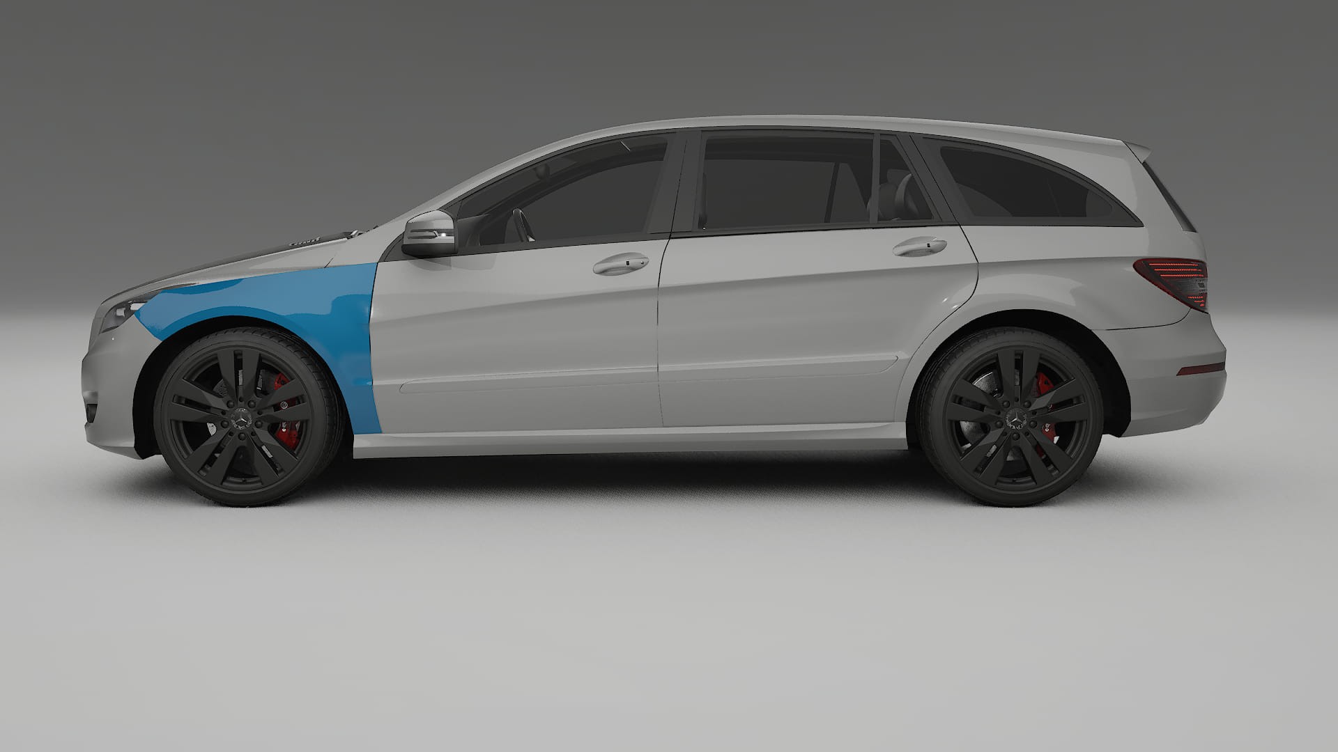 Mercedes R-class W251 facelift PPF Fólie | CrystalGuard Transparentní TPU PPF Kompletní Pre-cut Kit