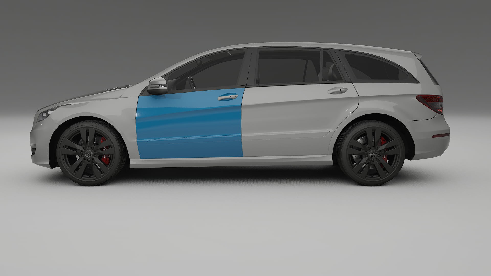 Mercedes R-class W251 facelift PPF Fólie | CrystalGuard Transparentní TPU PPF Kompletní Pre-cut Kit
