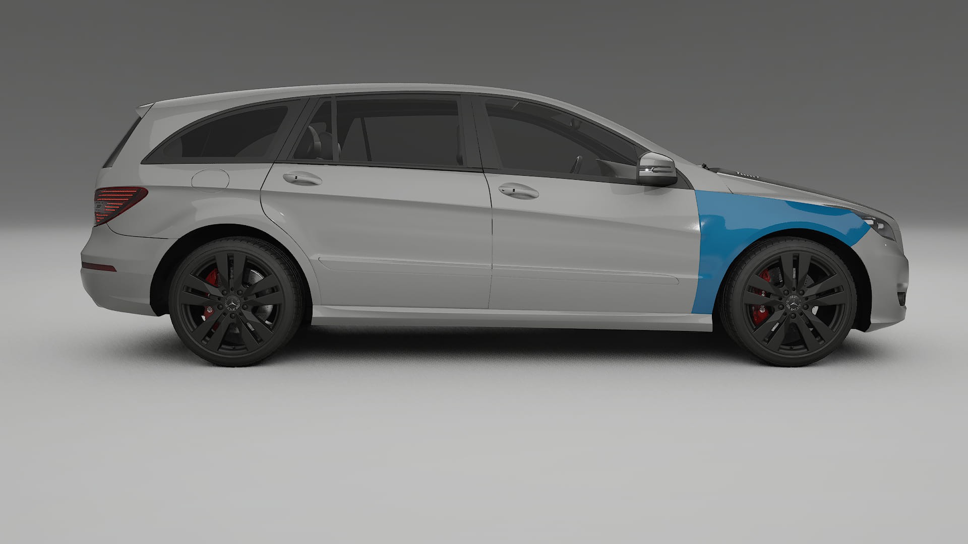 Mercedes R-class W251 facelift PPF Fólie | CrystalGuard Transparentní TPU PPF Kompletní Pre-cut Kit