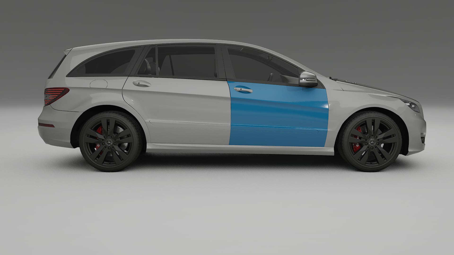 Mercedes R-class W251 facelift PPF Fólie | CrystalGuard Transparentní TPU PPF Kompletní Pre-cut Kit